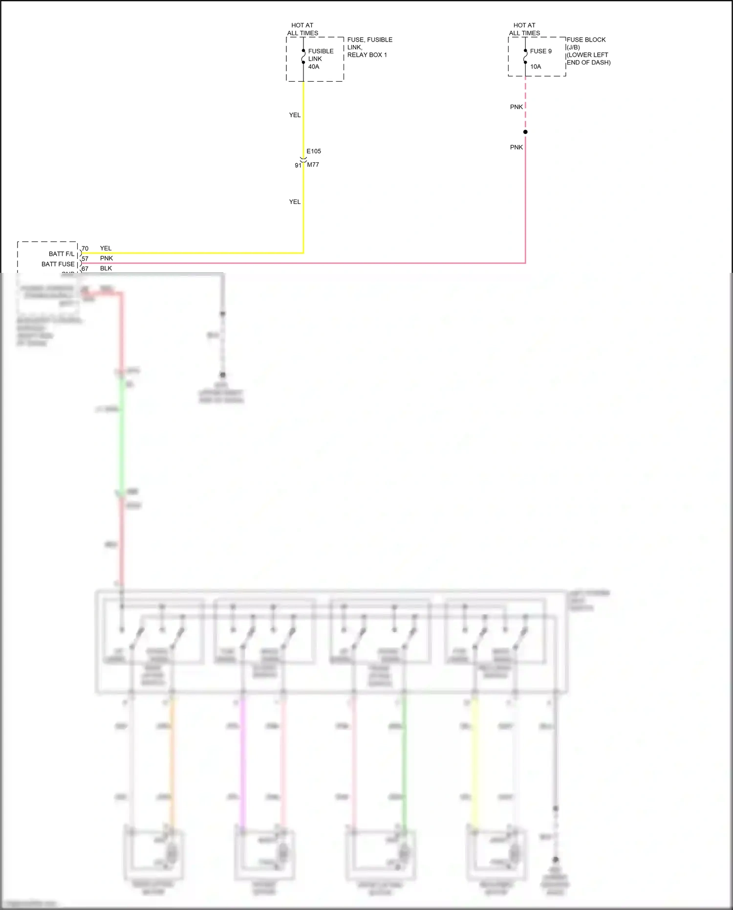 Nissan Leaf II (2017-2024) fuse 9 wiring diagram  (16 of 17)