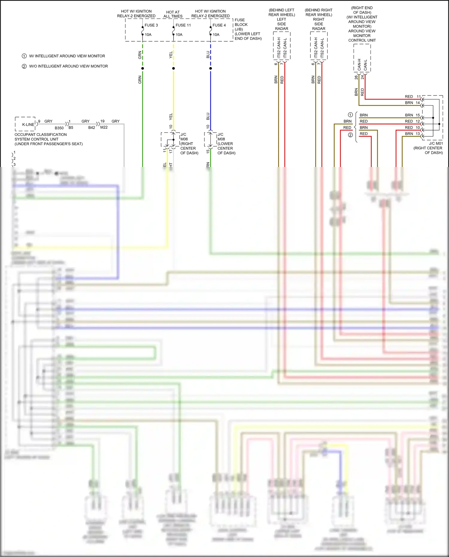 Wiring diagram gry for Nissan Leaf II (2017-2024) (43 of 70)