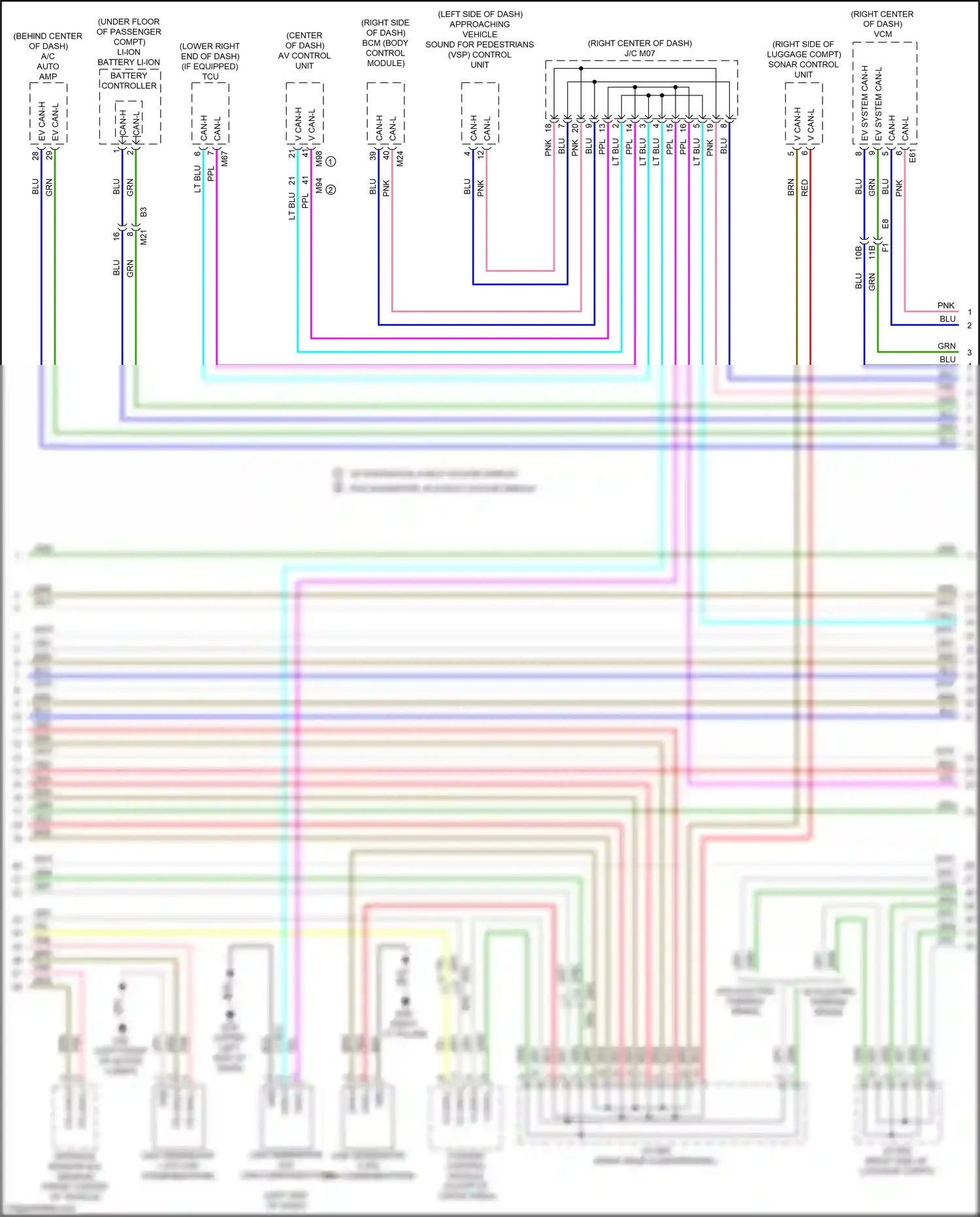 Wiring diagram gry for Nissan Leaf II (2017-2024) (44 of 70)