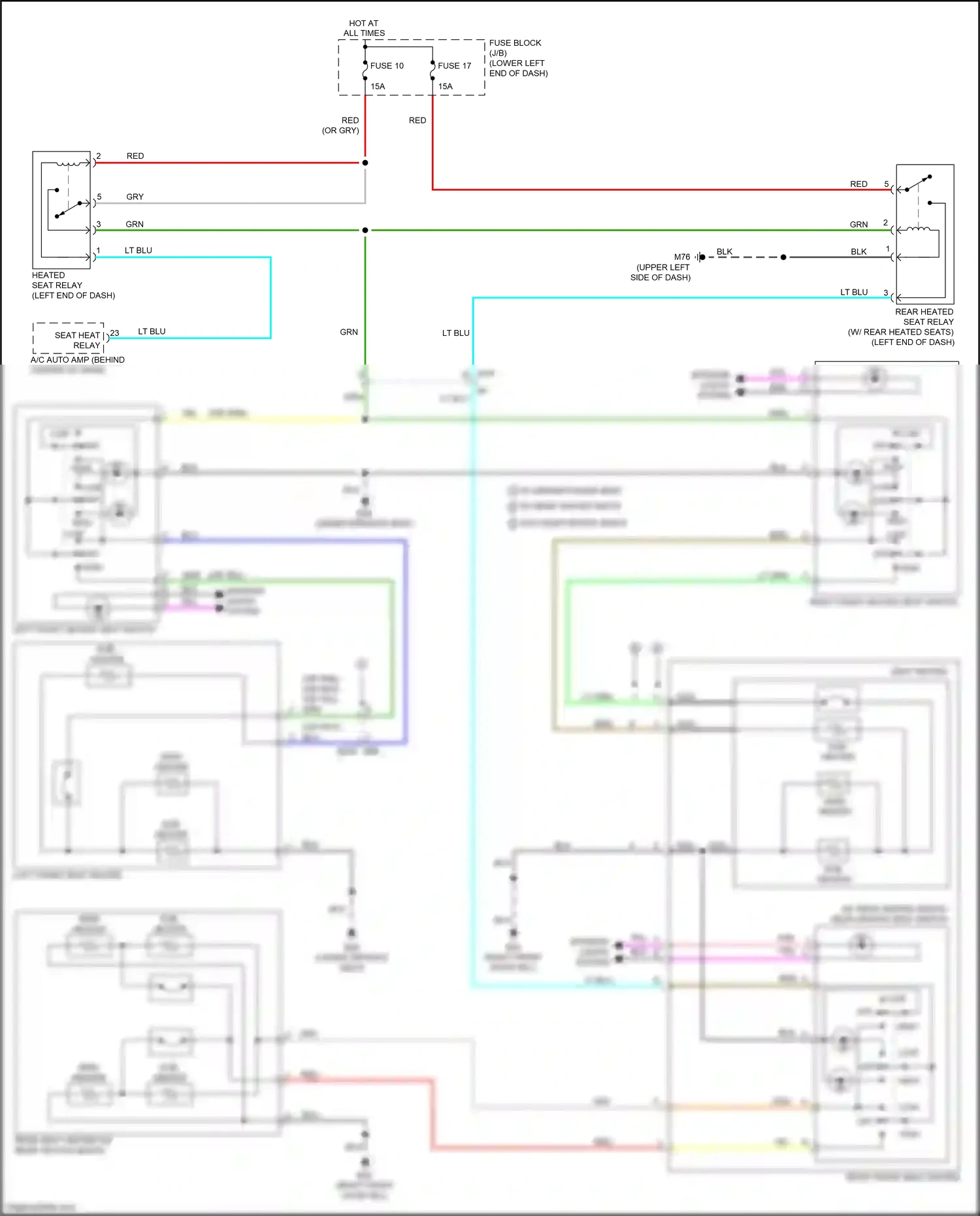 Wiring diagram gry for Nissan Leaf II (2017-2024) (32 of 70)