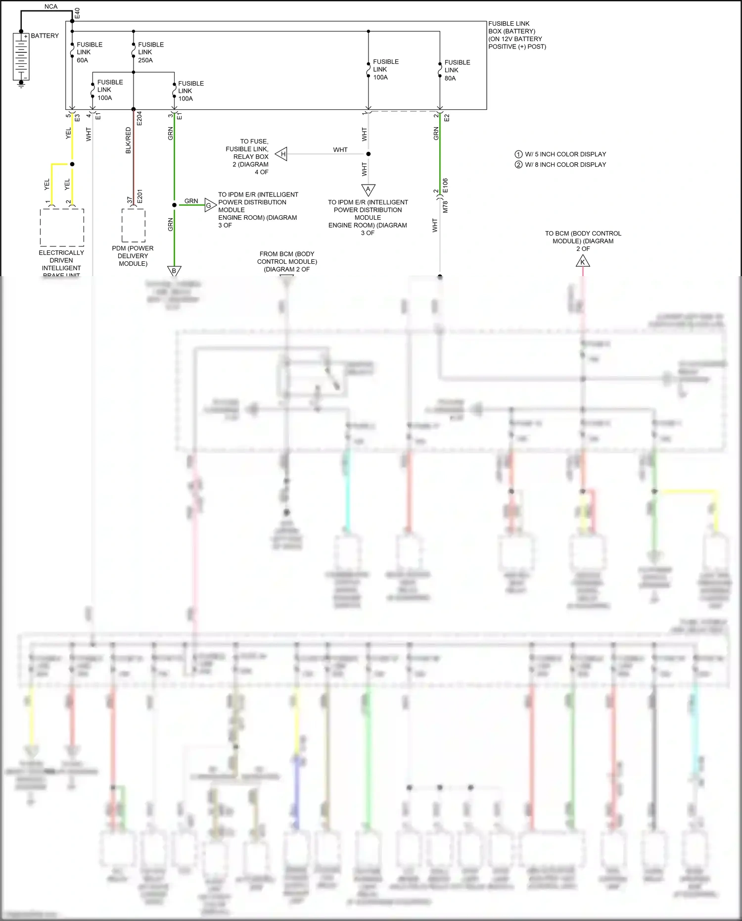 Wiring diagram gry for Nissan Leaf II (2017-2024) (33 of 70)