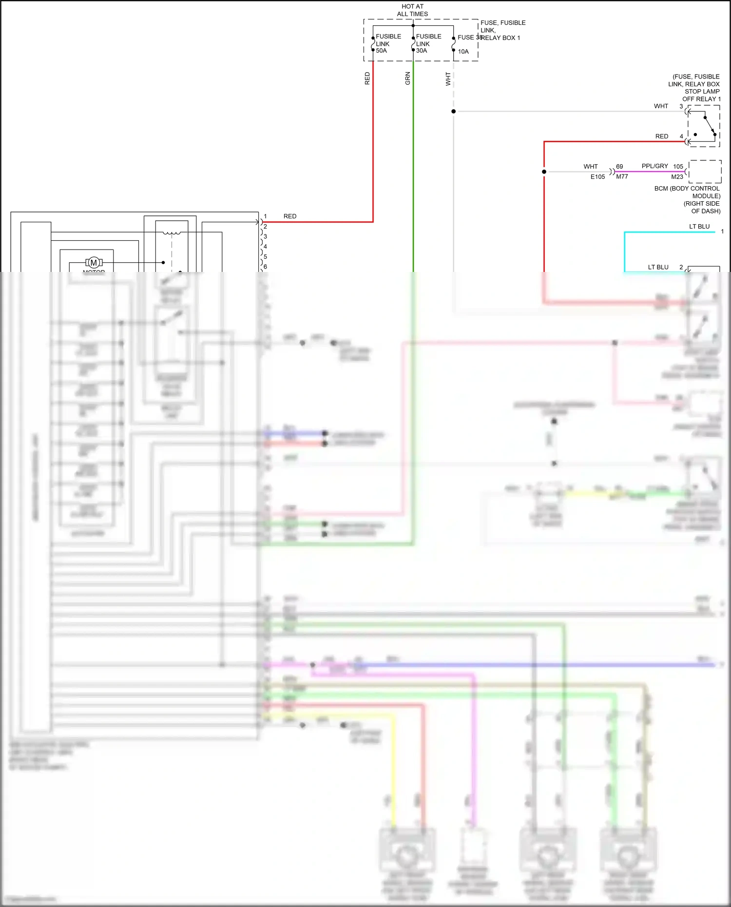 Wiring diagram gry for Nissan Leaf II (2017-2024) (21 of 70)
