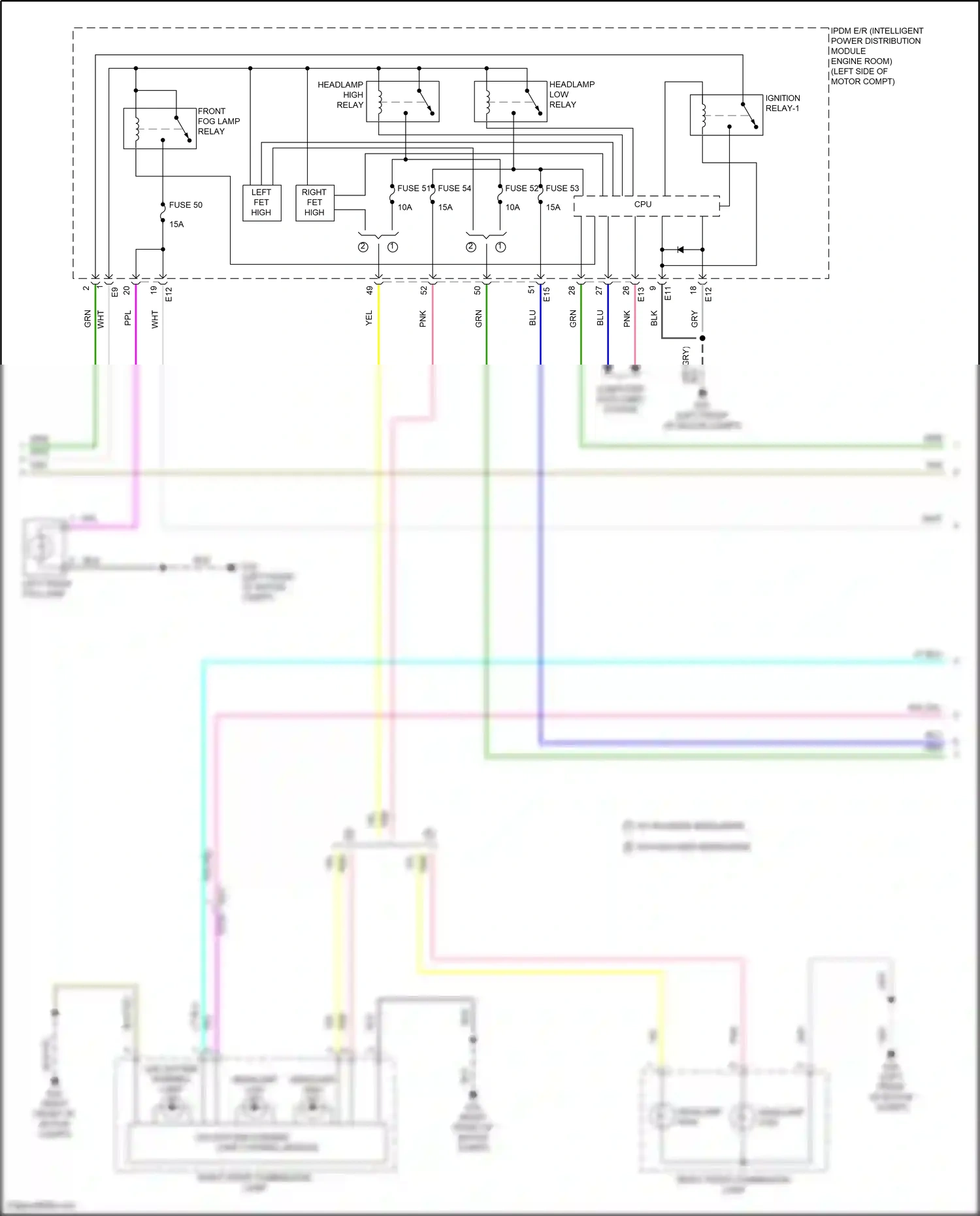 Wiring diagram gry for Nissan Leaf II (2017-2024) (26 of 70)