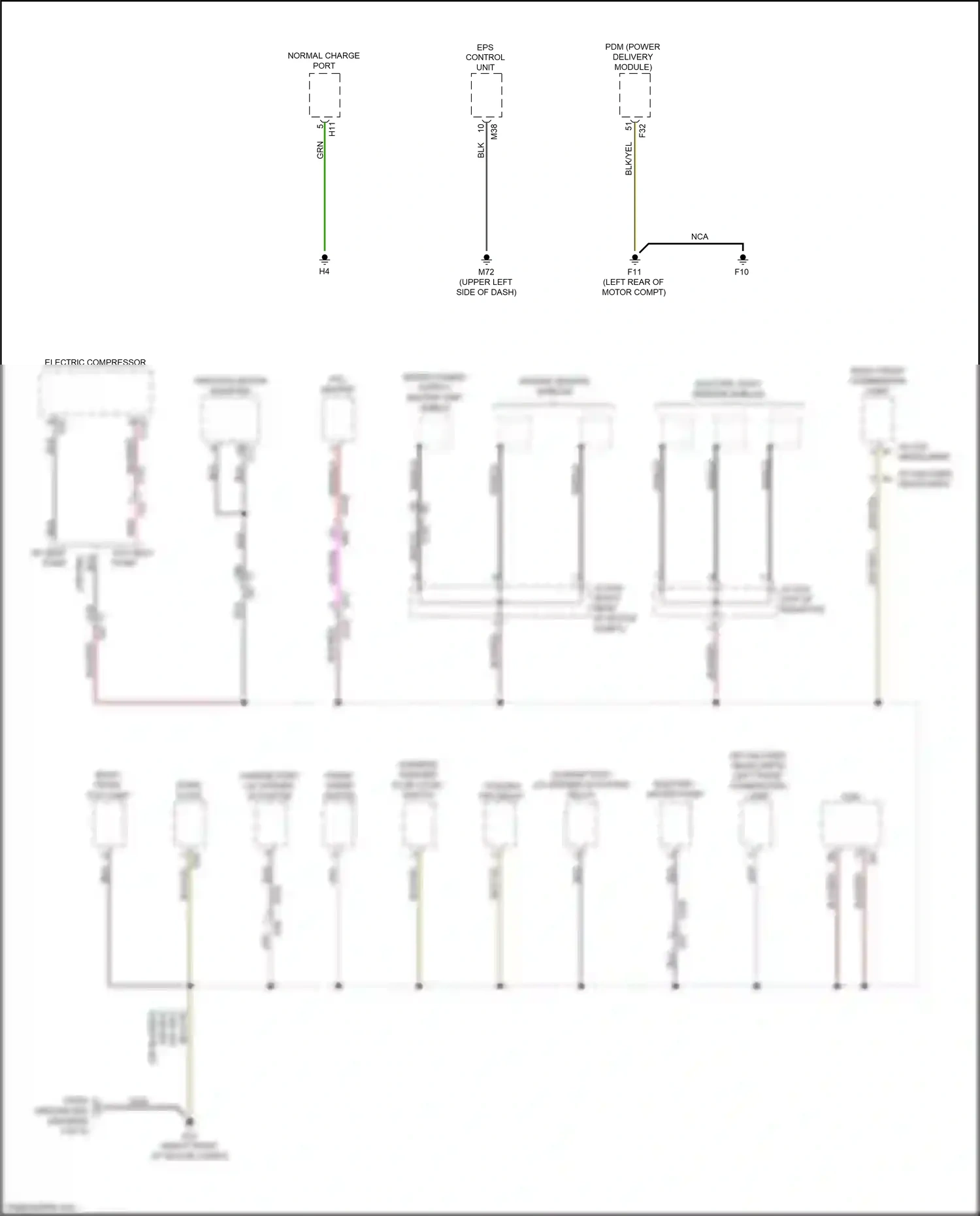 Wiring diagram gry for Nissan Leaf II (2017-2024) (14 of 70)