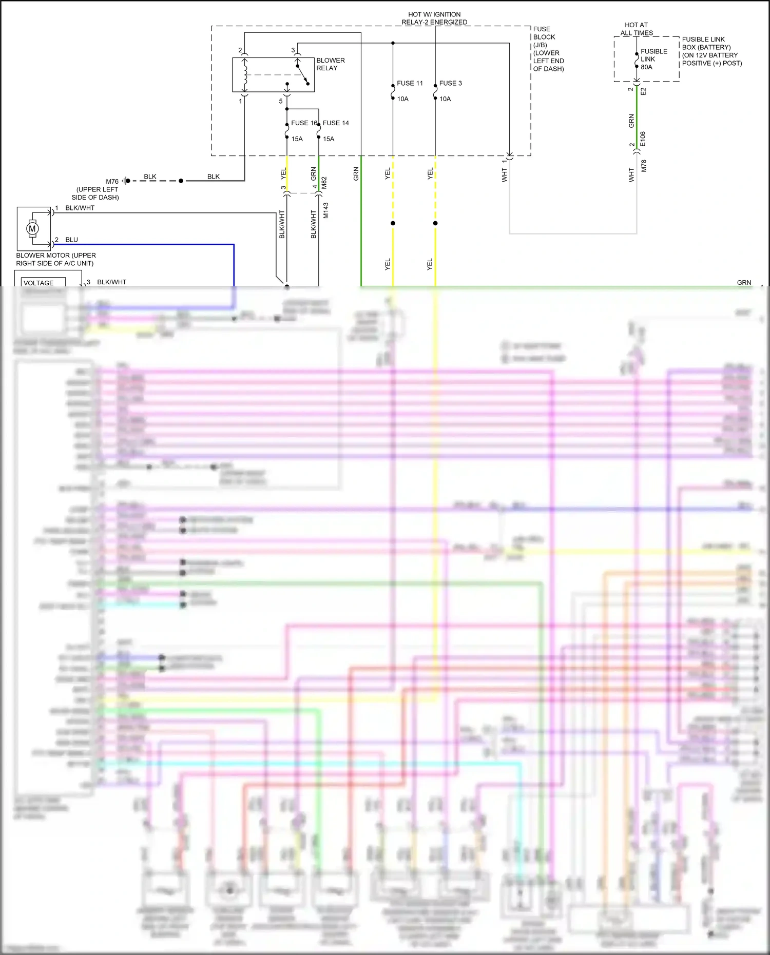 Wiring diagram gry for Nissan Leaf II (2017-2024) (41 of 70)