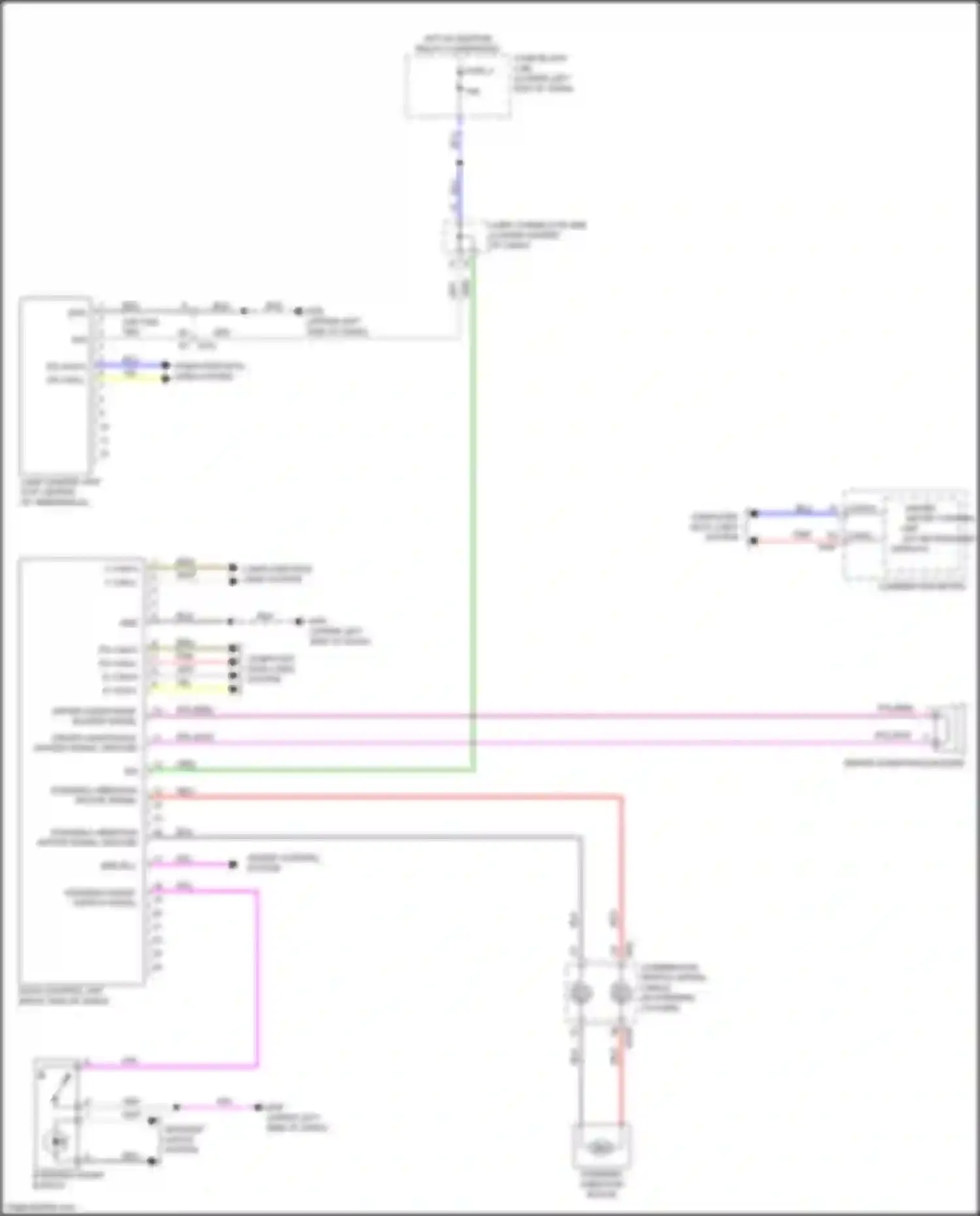 Wiring diagram ic can l for Nissan Leaf II (2017-2024) (5 of 5)