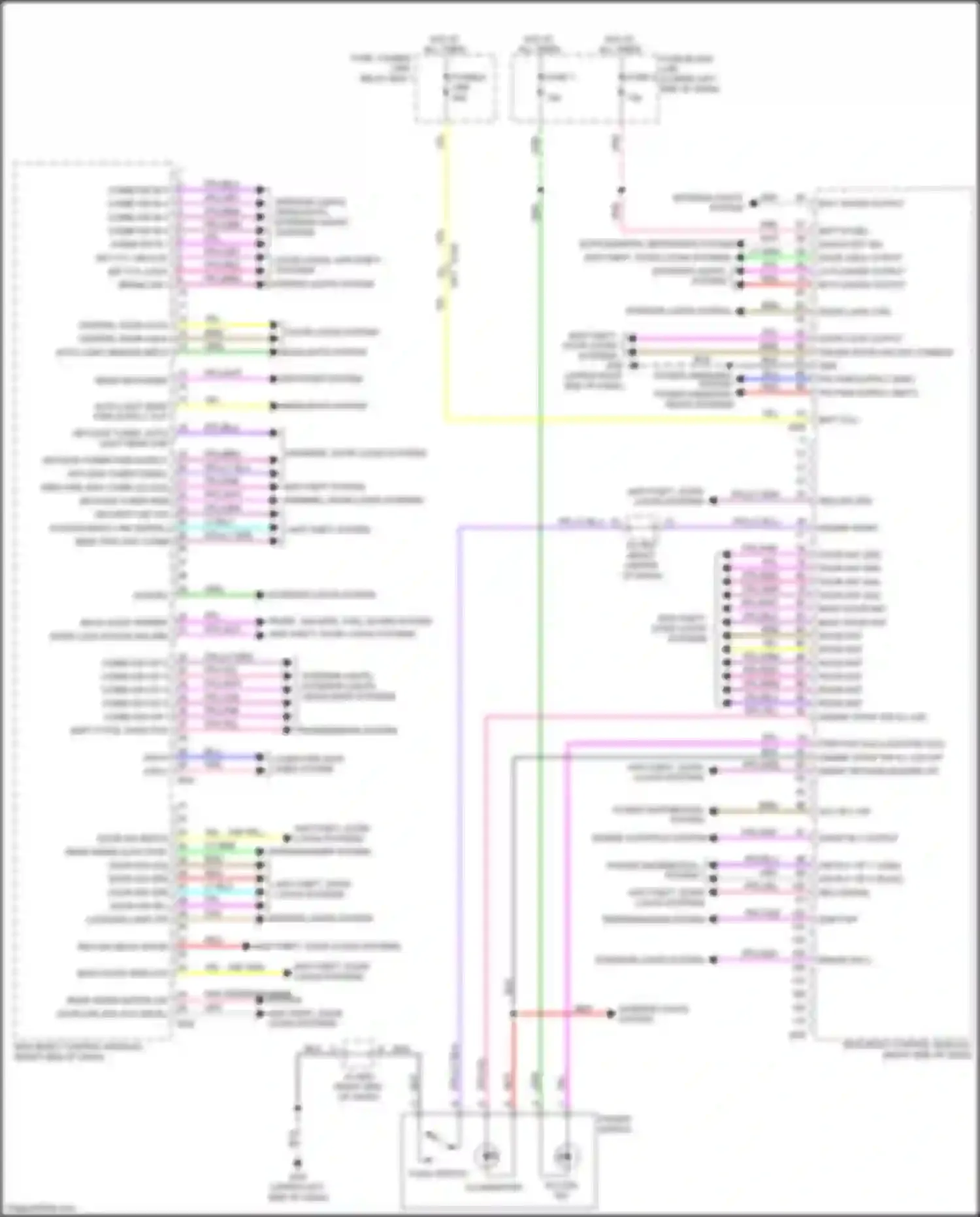 Wiring diagram immo two way comm for Nissan Leaf II (2017-2024) (1 of 2)