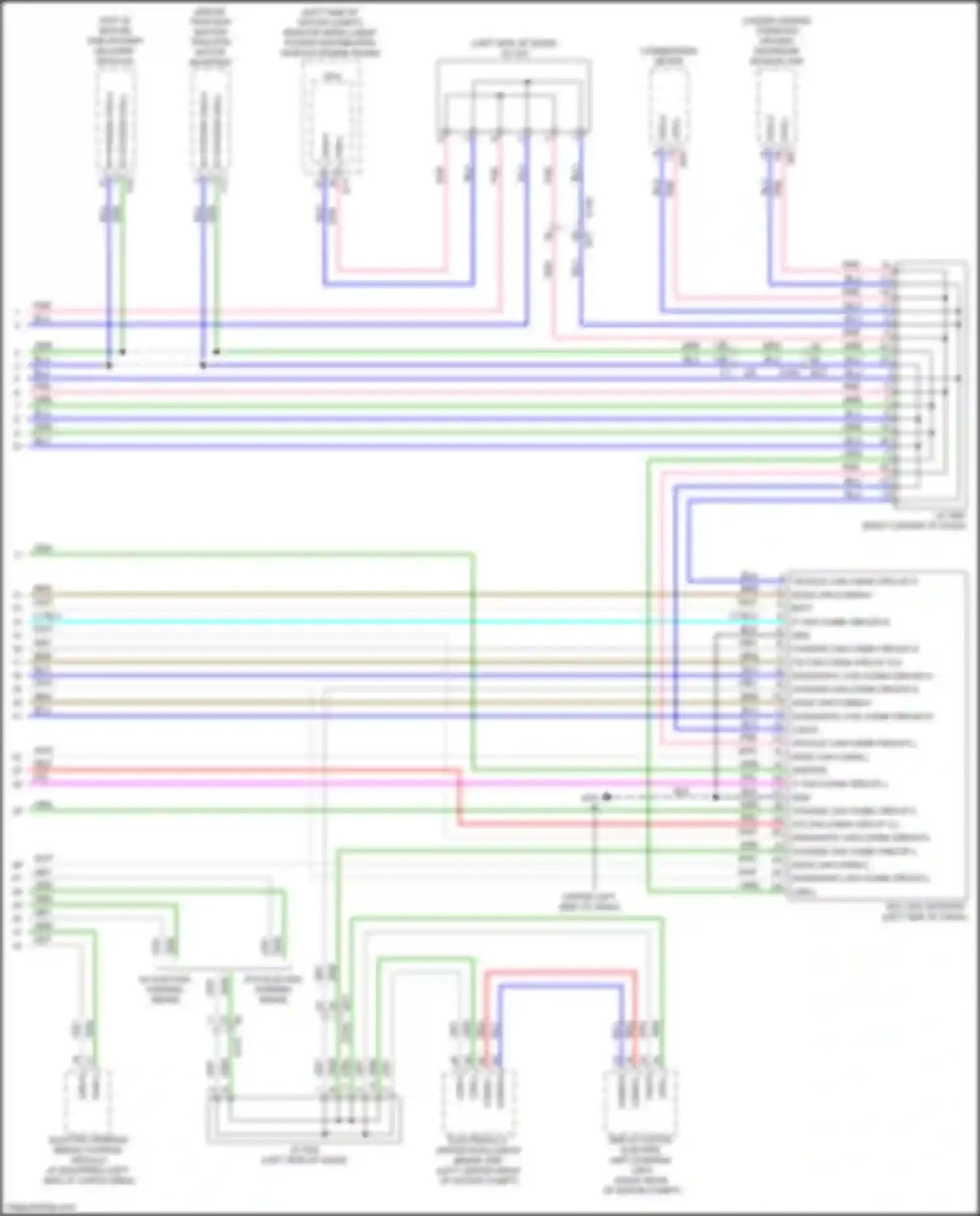 Wiring diagram its can comm circuit 2-h for Nissan Leaf II (2017-2024) (1 of 1)