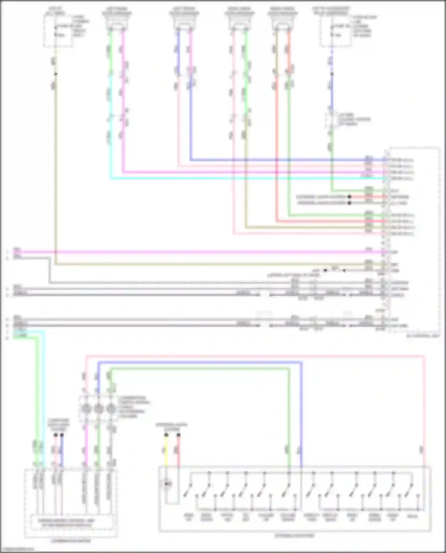 Wiring diagram strg sw gnd for Nissan Leaf II (2017-2024) (6 of 6)