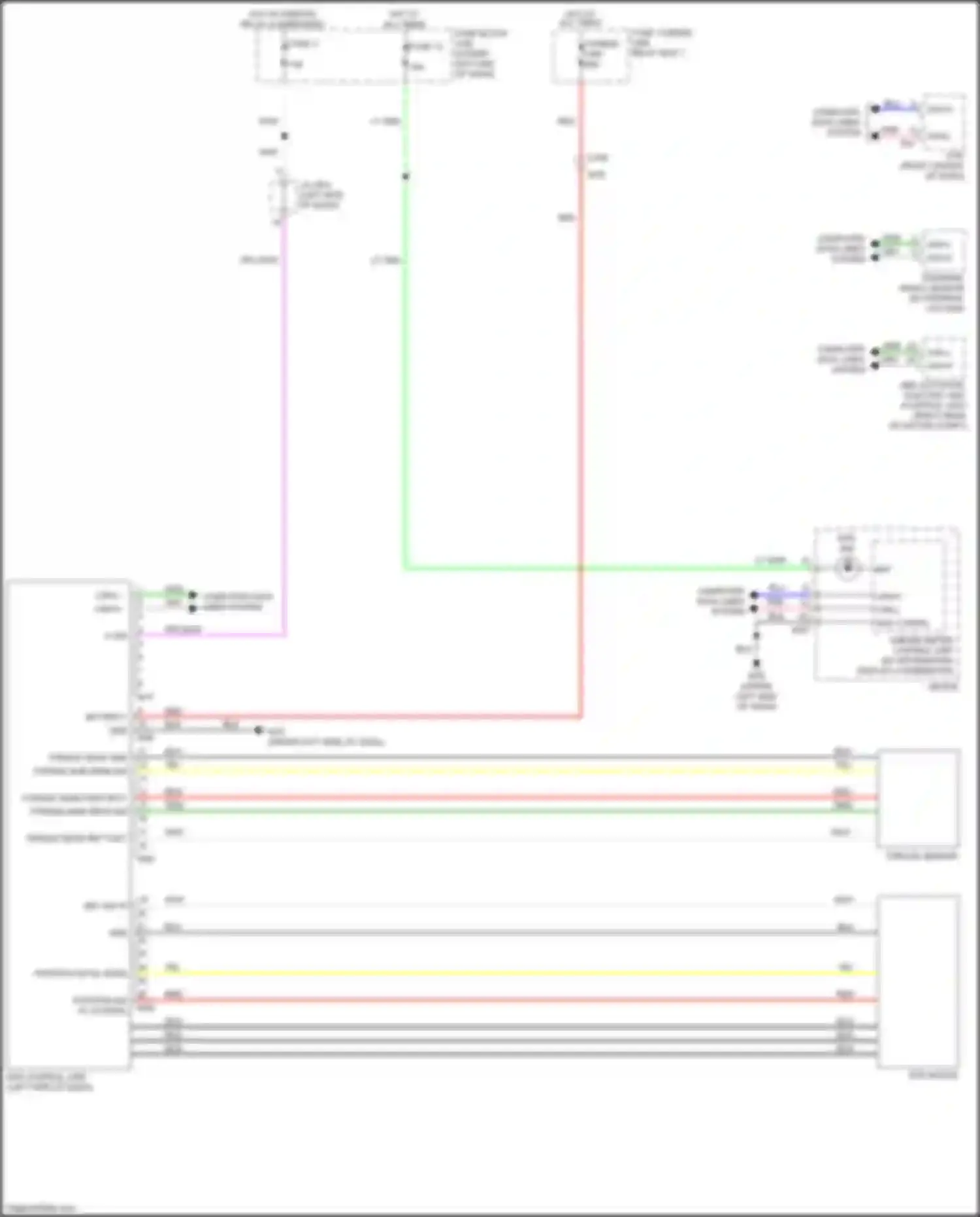 Wiring diagram torque sub sens sig for Nissan Leaf II (2017-2024) (1 of 1)