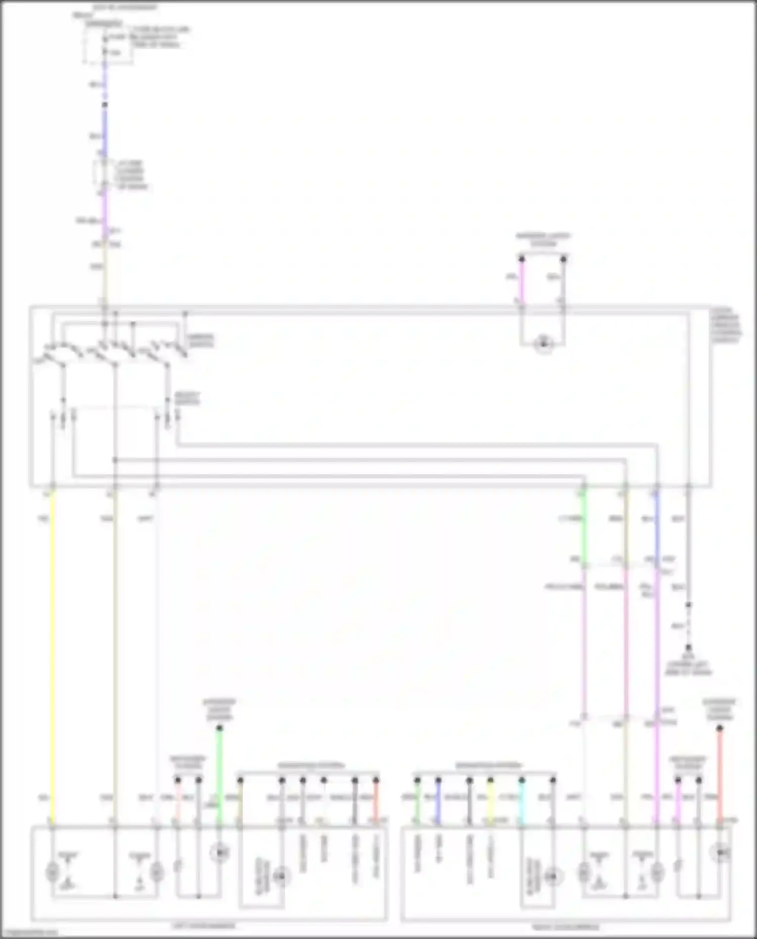 Wiring diagram warn ind for Nissan Leaf II (2017-2024) (1 of 1)