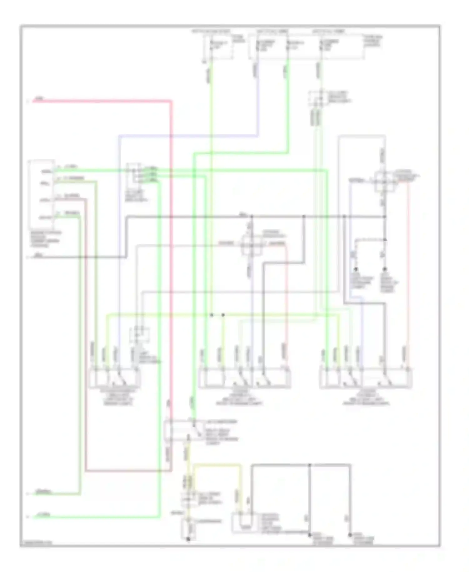 Maxima Nissan A32 (1994-2000): A/c circuit, auto a/c (2 of 2)