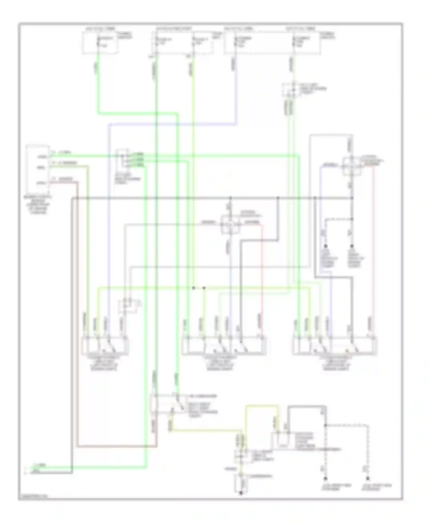Maxima Nissan A32 (1994-2000): A/c circuit, manual a/c (2 of 2)