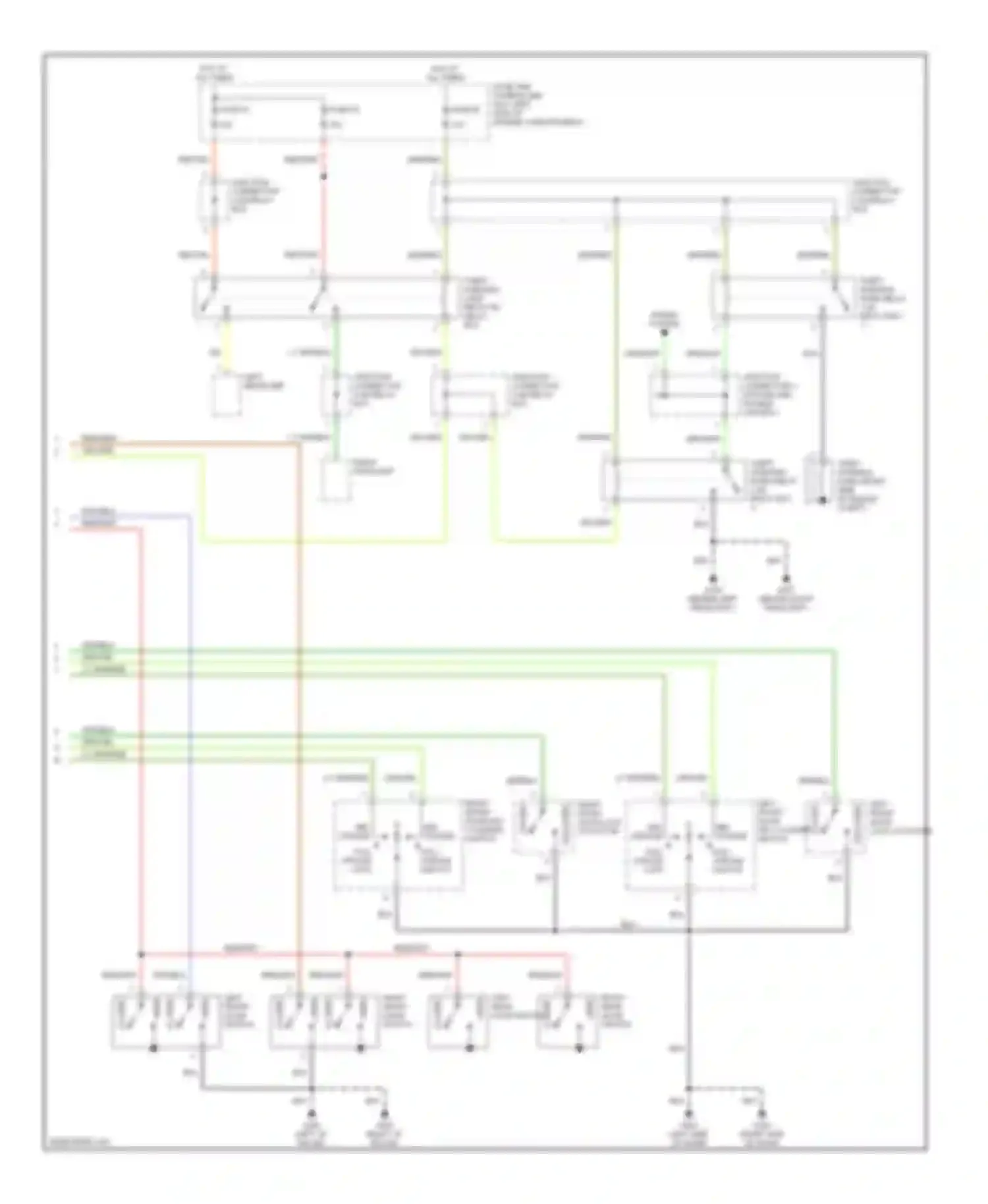 Maxima Nissan A32 (1994-2000): Anti-theft circuit (2 of 2)