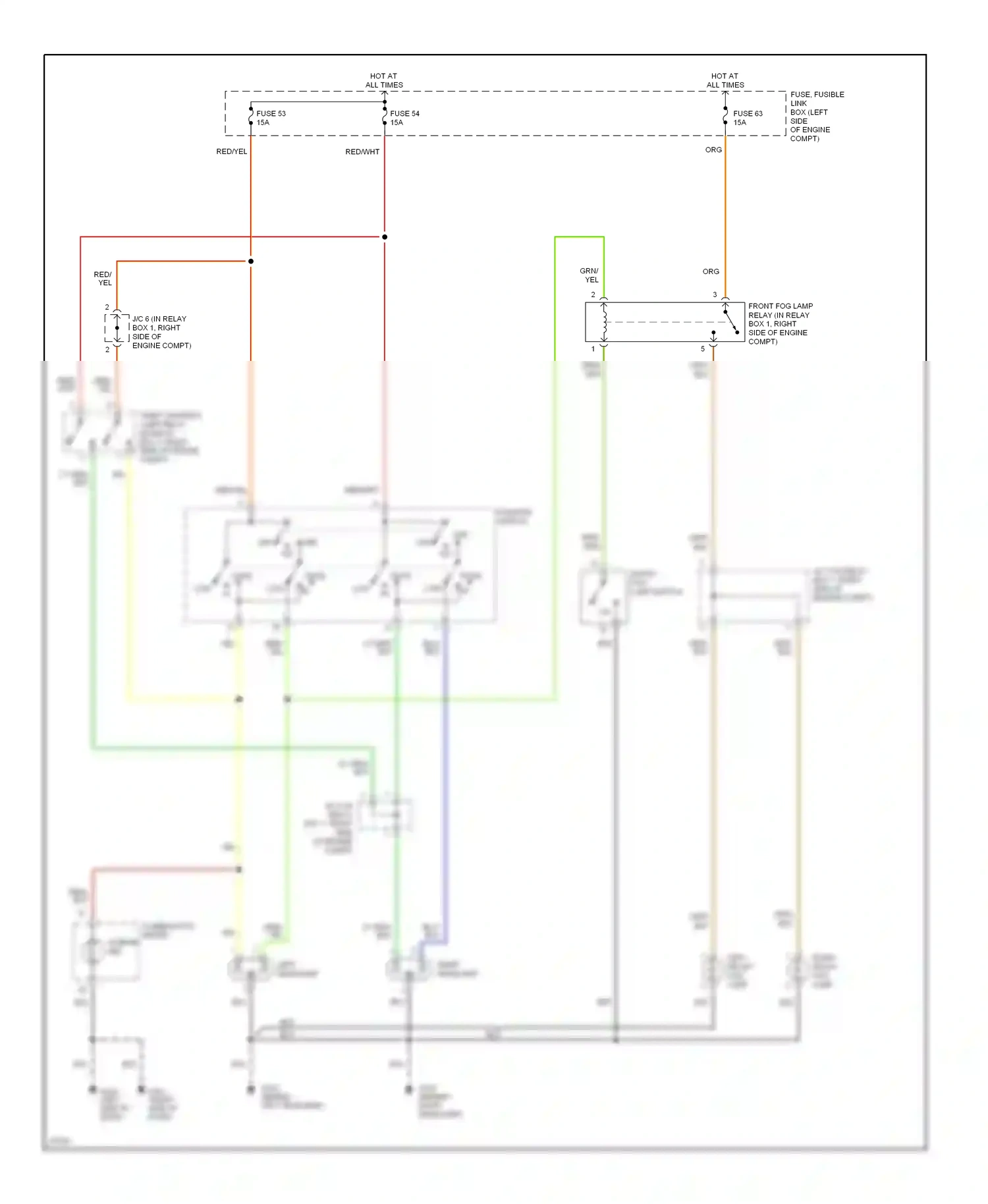 Wiring diagram blu for Nissan Maxima A32 (1994-2000) (13 of 24)