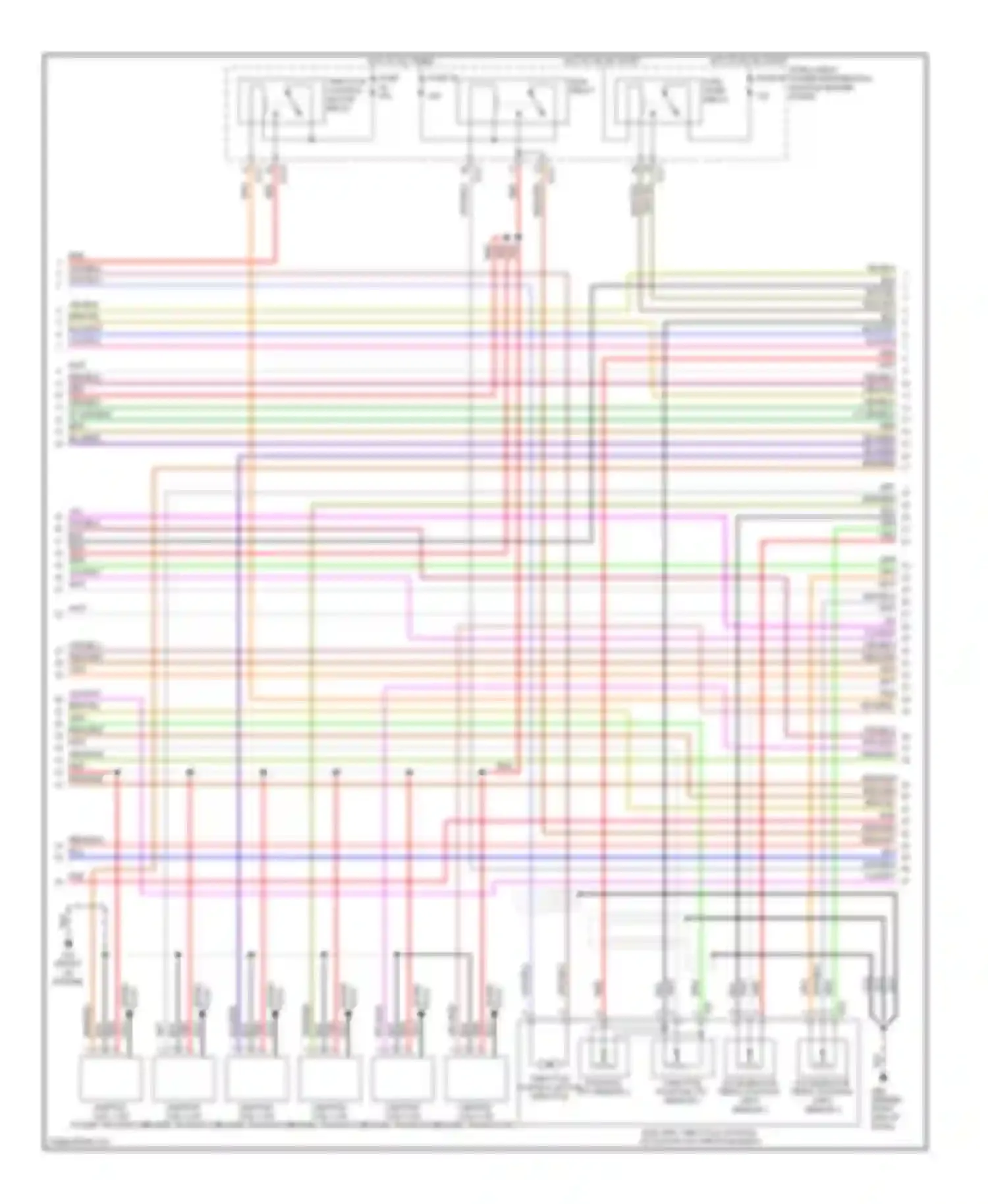 Maxima Nissan A33 (1999-2006): Wiring diagram engine performance 3.5l (2 of 4)