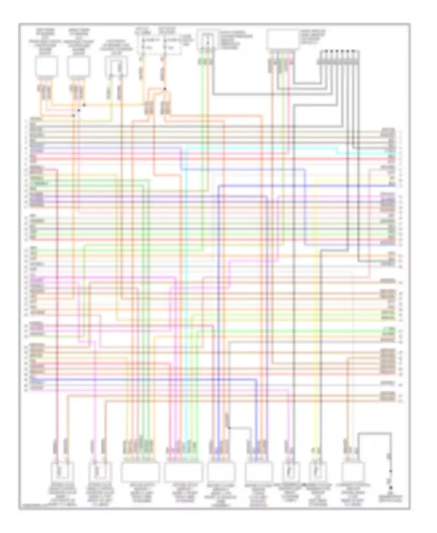 Maxima Nissan A33 (1999-2006): Wiring diagram engine performance 3.5l (3 of 4)