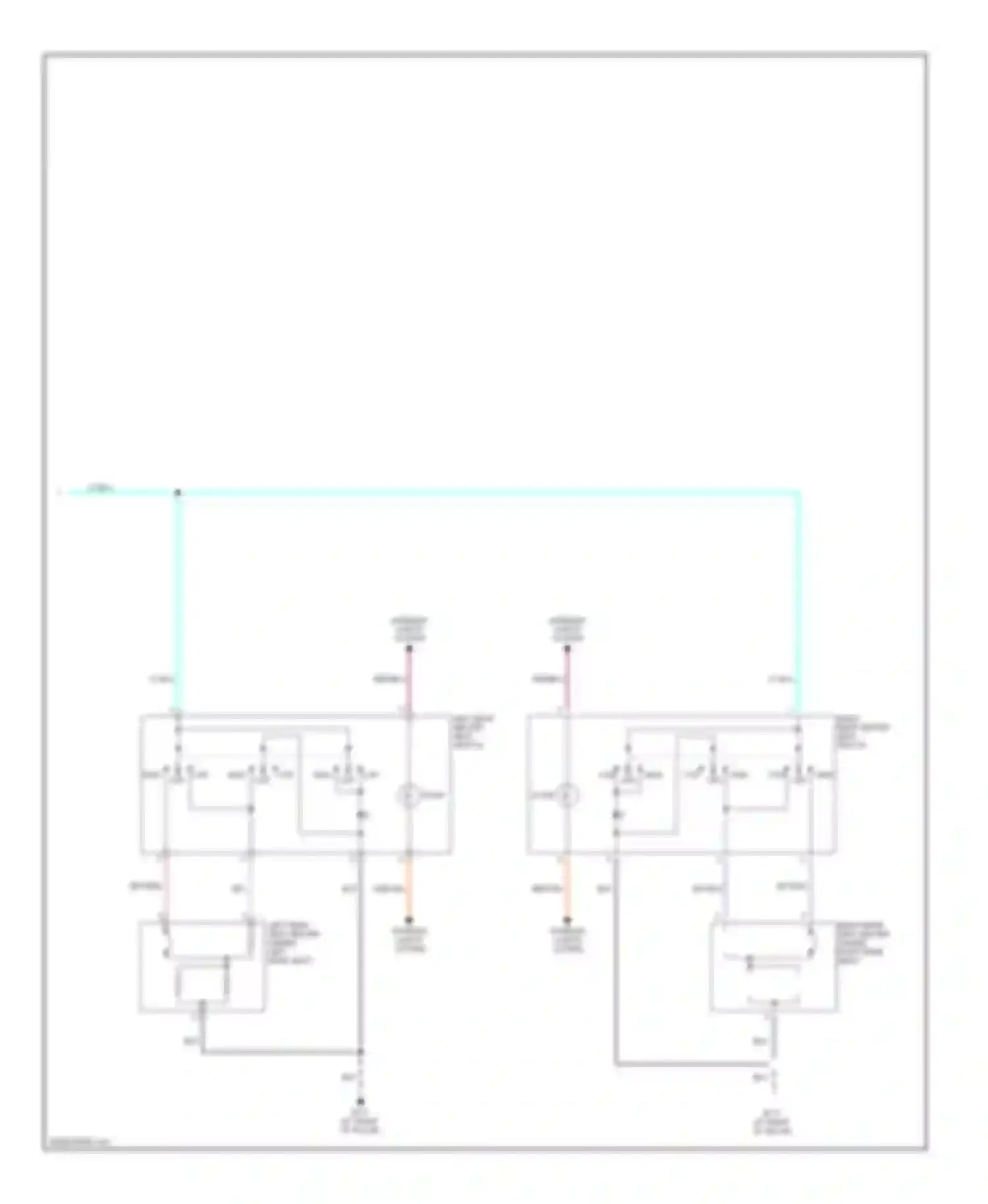 Wiring diagram low off illum for Nissan Maxima A33 (1999-2006) (1 of 1)