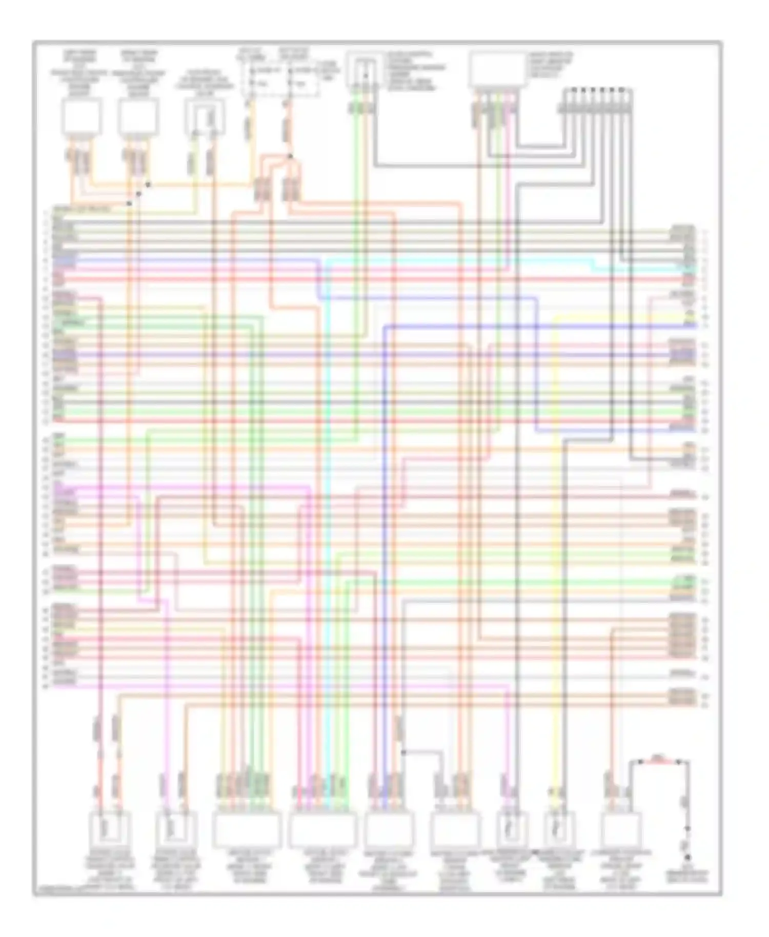 Maxima Nissan A34 (2003-2008): Wiring diagram engine performance 3.5l (3 of 4)