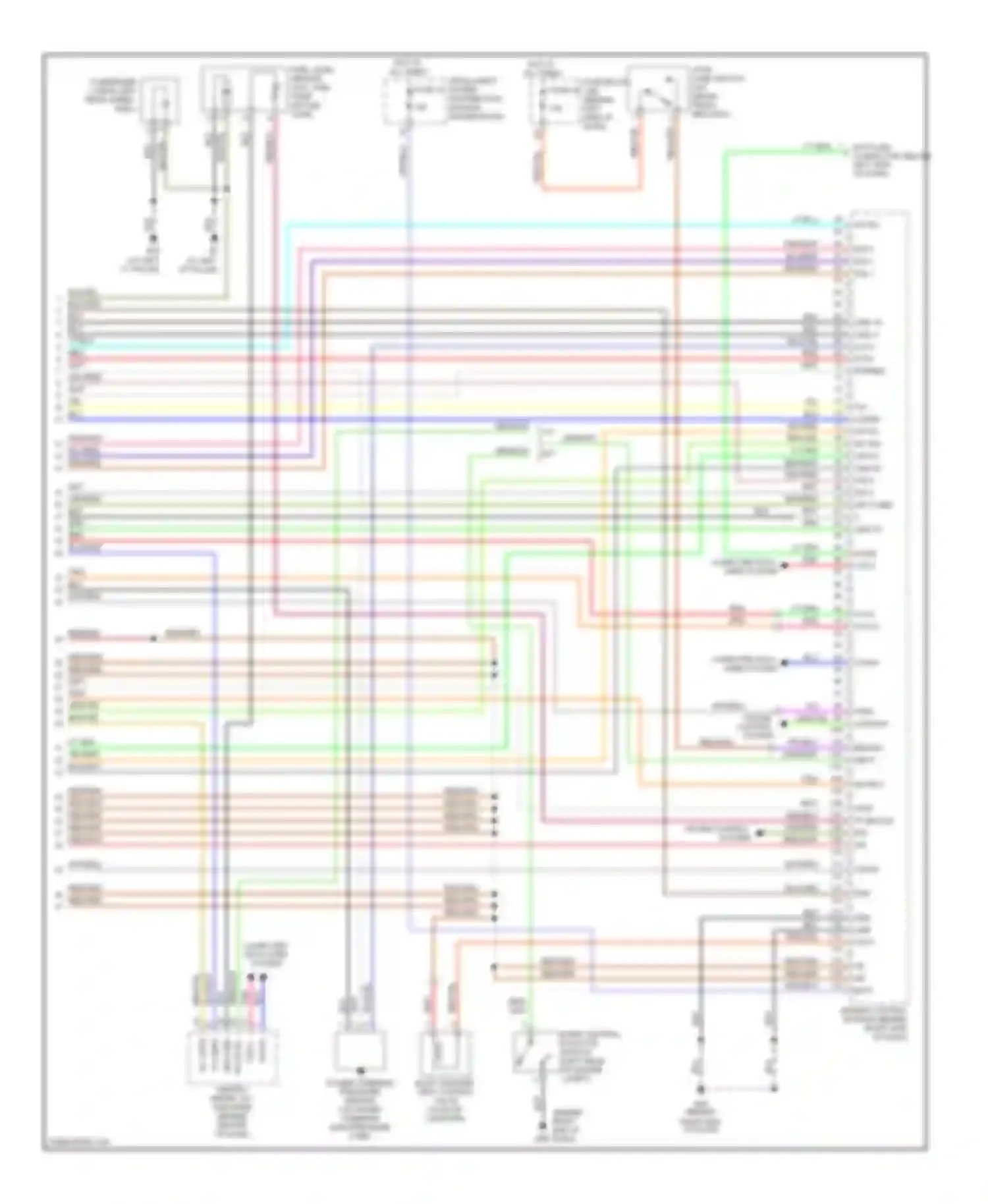Maxima Nissan A34 (2003-2008): Wiring diagram engine performance 3.5l (4 of 4)