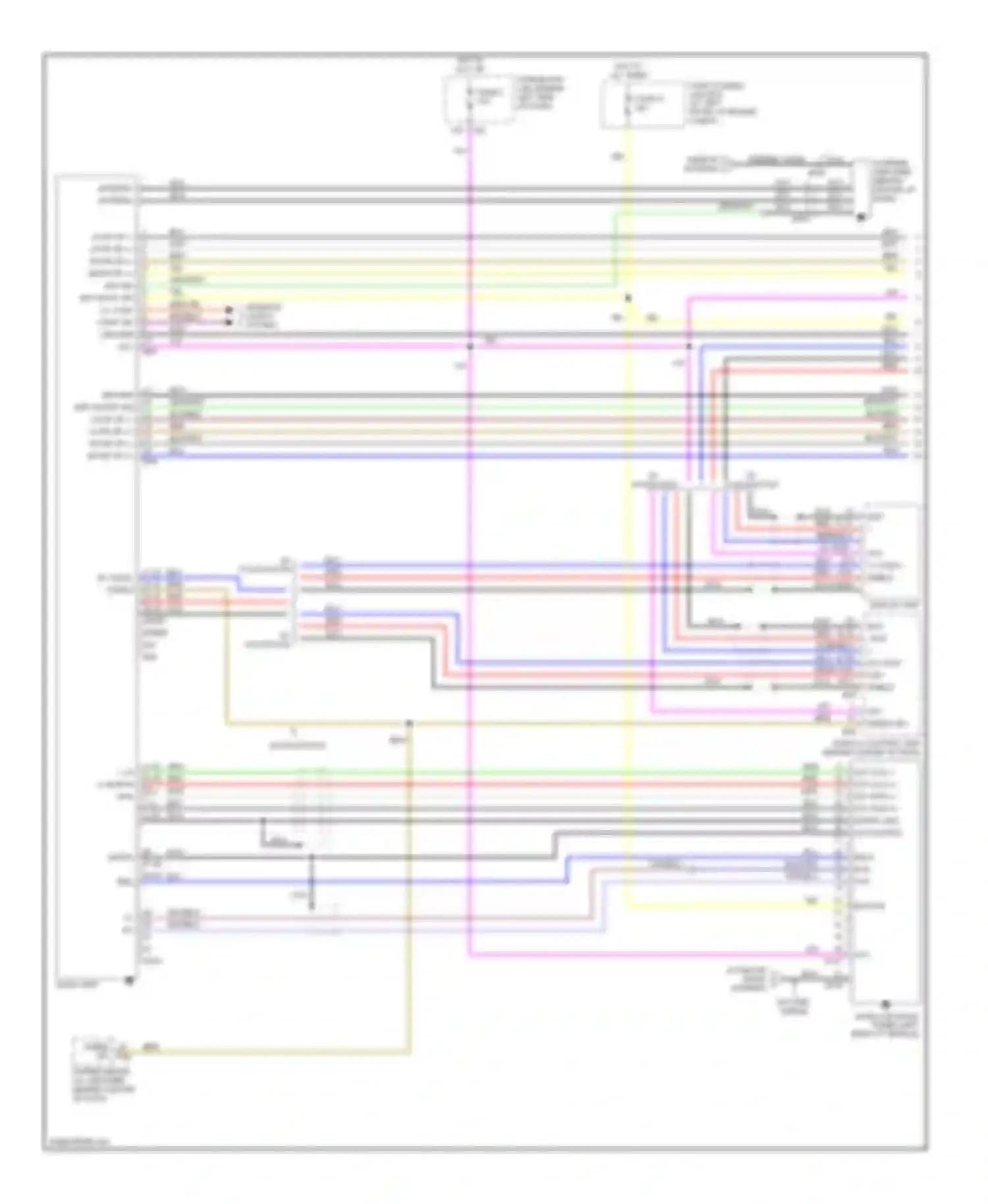 Maxima Nissan A34 (2003-2008): Premium radio circuit, bose (1 of 2)