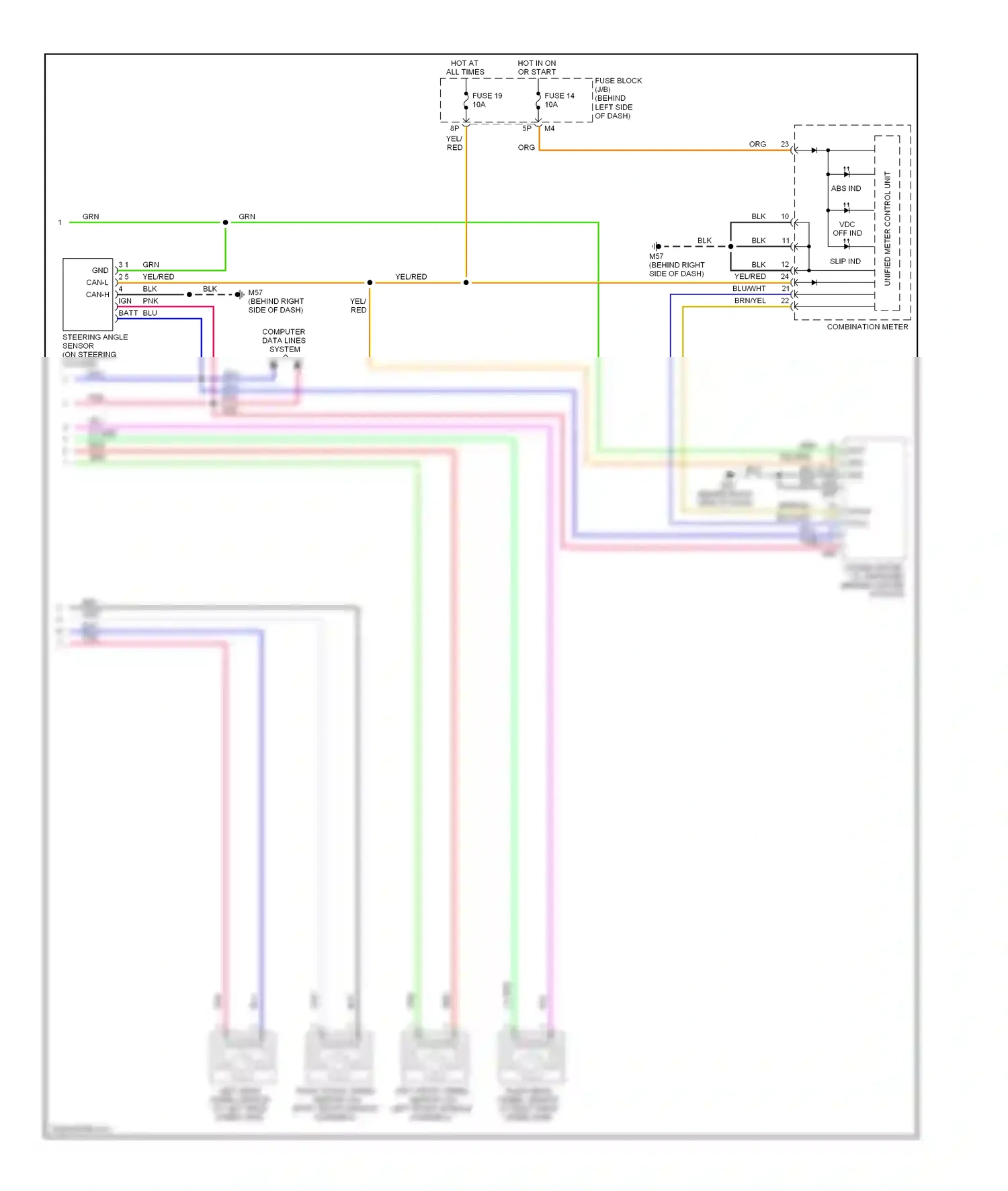 Nissan Maxima A34 (2003-2008) computer data lines system wiring diagram  (1 of 22)