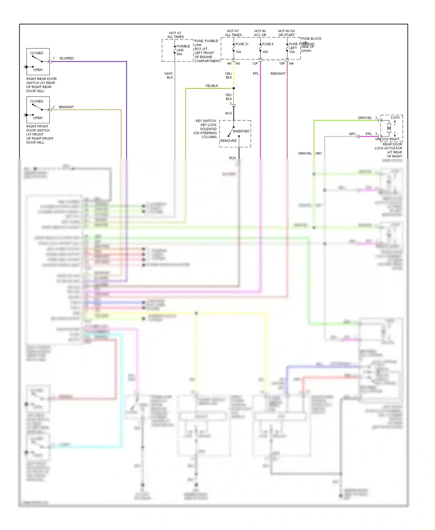Nissan Maxima A34 (2003-2008) computer data lines system wiring diagram  (20 of 22)