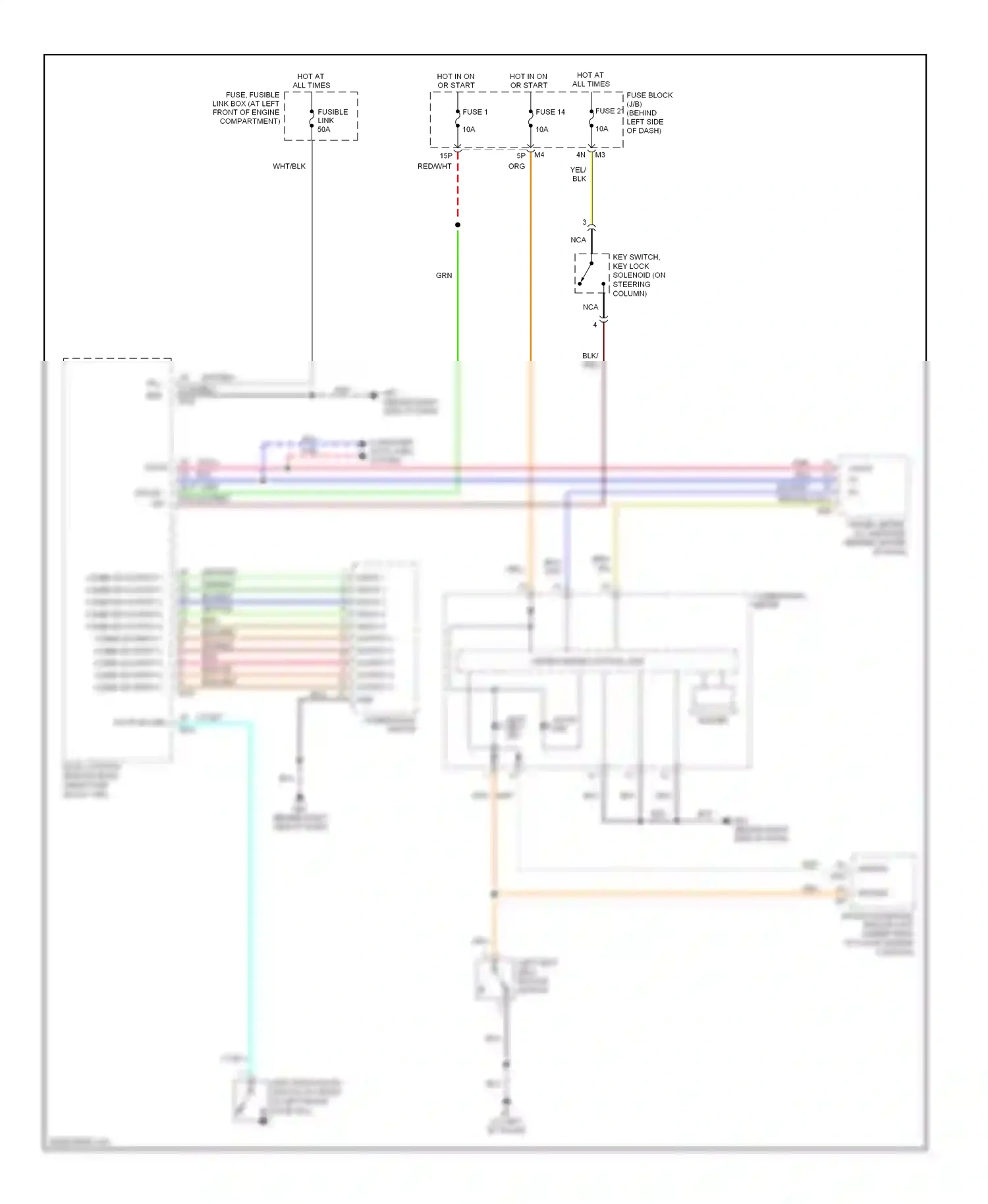 Nissan Maxima A34 (2003-2008) computer data lines system wiring diagram  (22 of 22)
