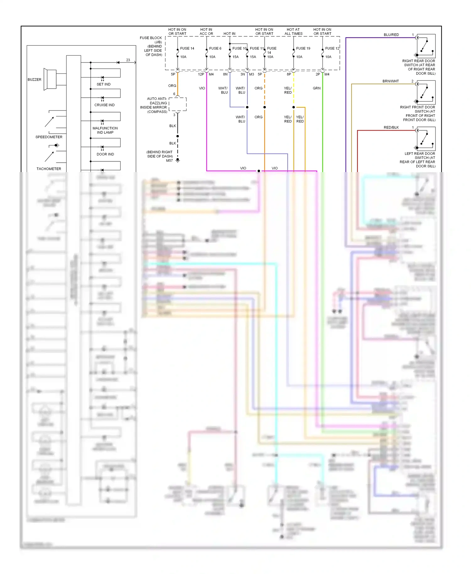 Nissan Maxima A34 (2003-2008) computer data lines system wiring diagram  (13 of 22)