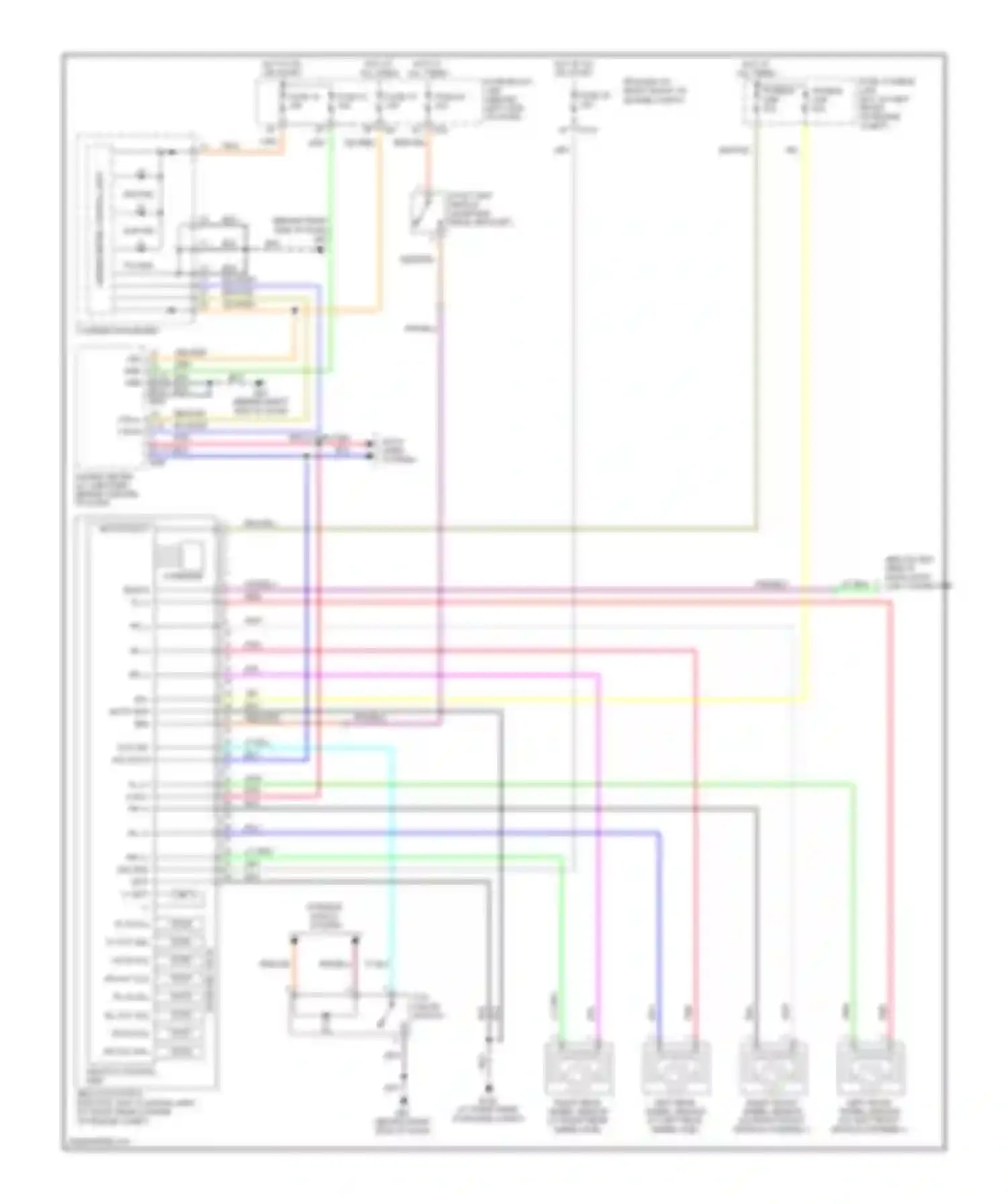 Wiring diagram lt blu for Nissan Maxima A34 (2003-2008) (2 of 20)