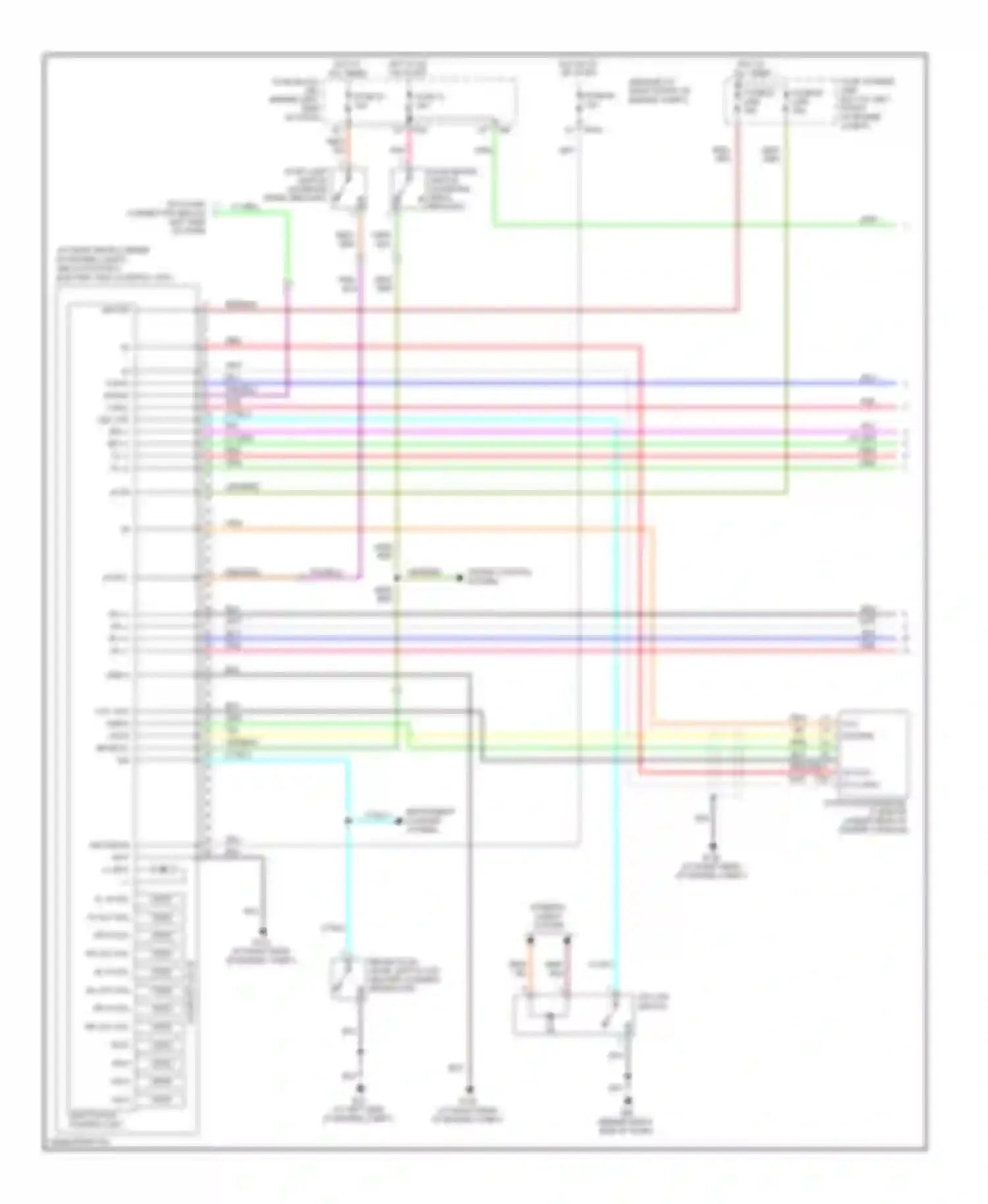 Wiring diagram stop l sw for Nissan Maxima A34 (2003-2008) (1 of 1)