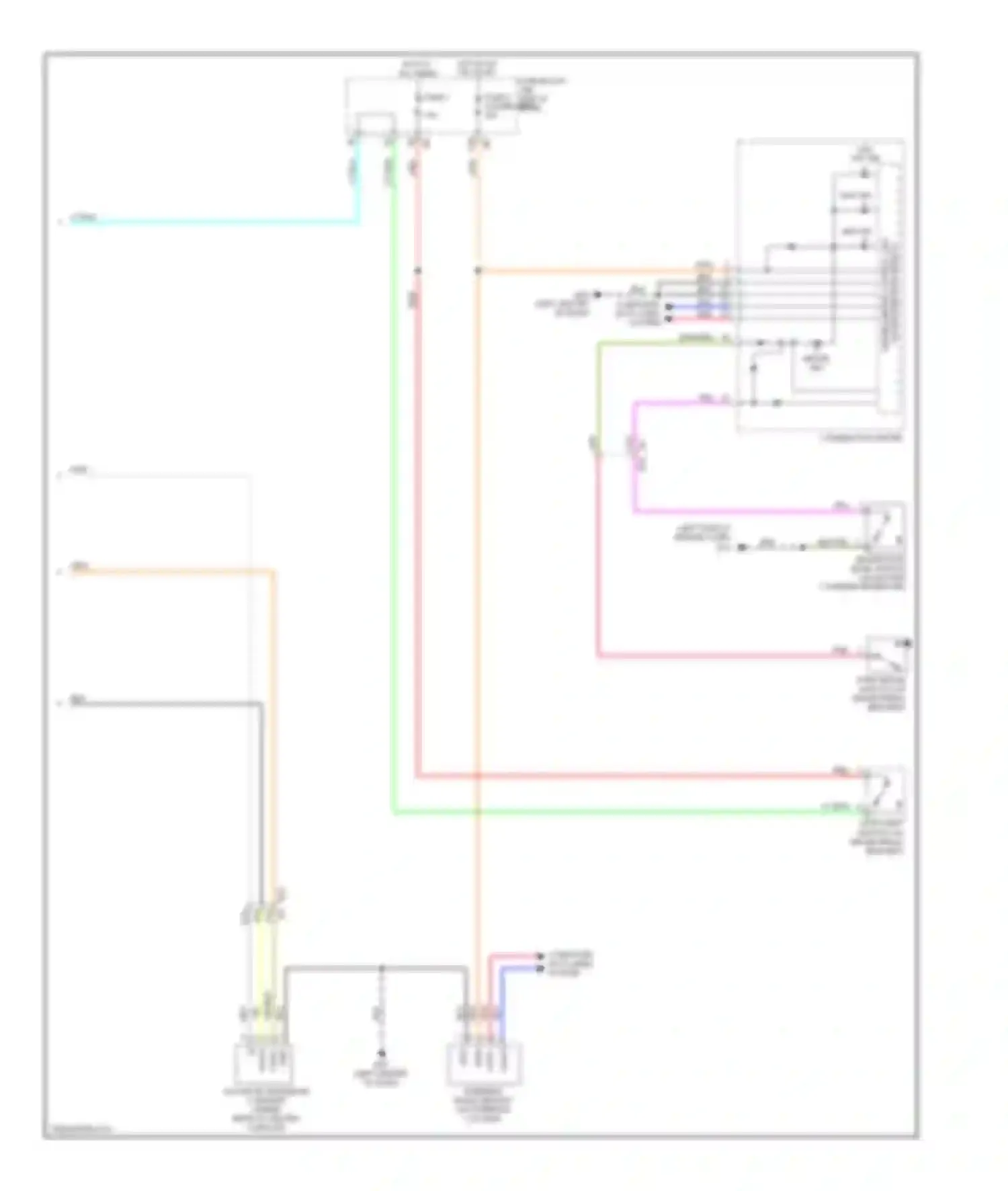 Maxima Nissan A35 (2008-2014): Anti-lock brakes circuit (2 of 2)