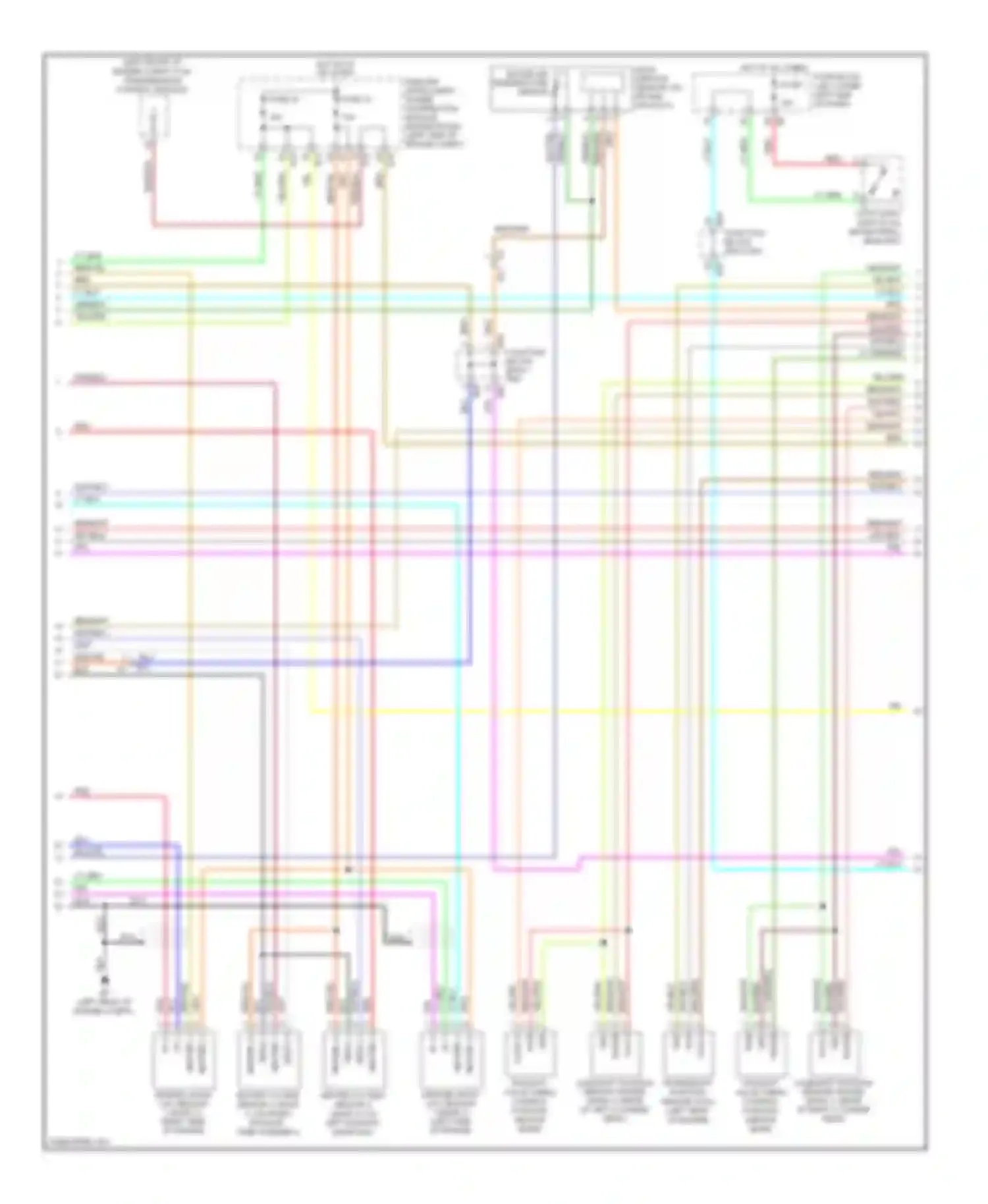 Maxima Nissan A35 (2008-2014): Wiring diagram engine performance 3.5l (3 of 4)