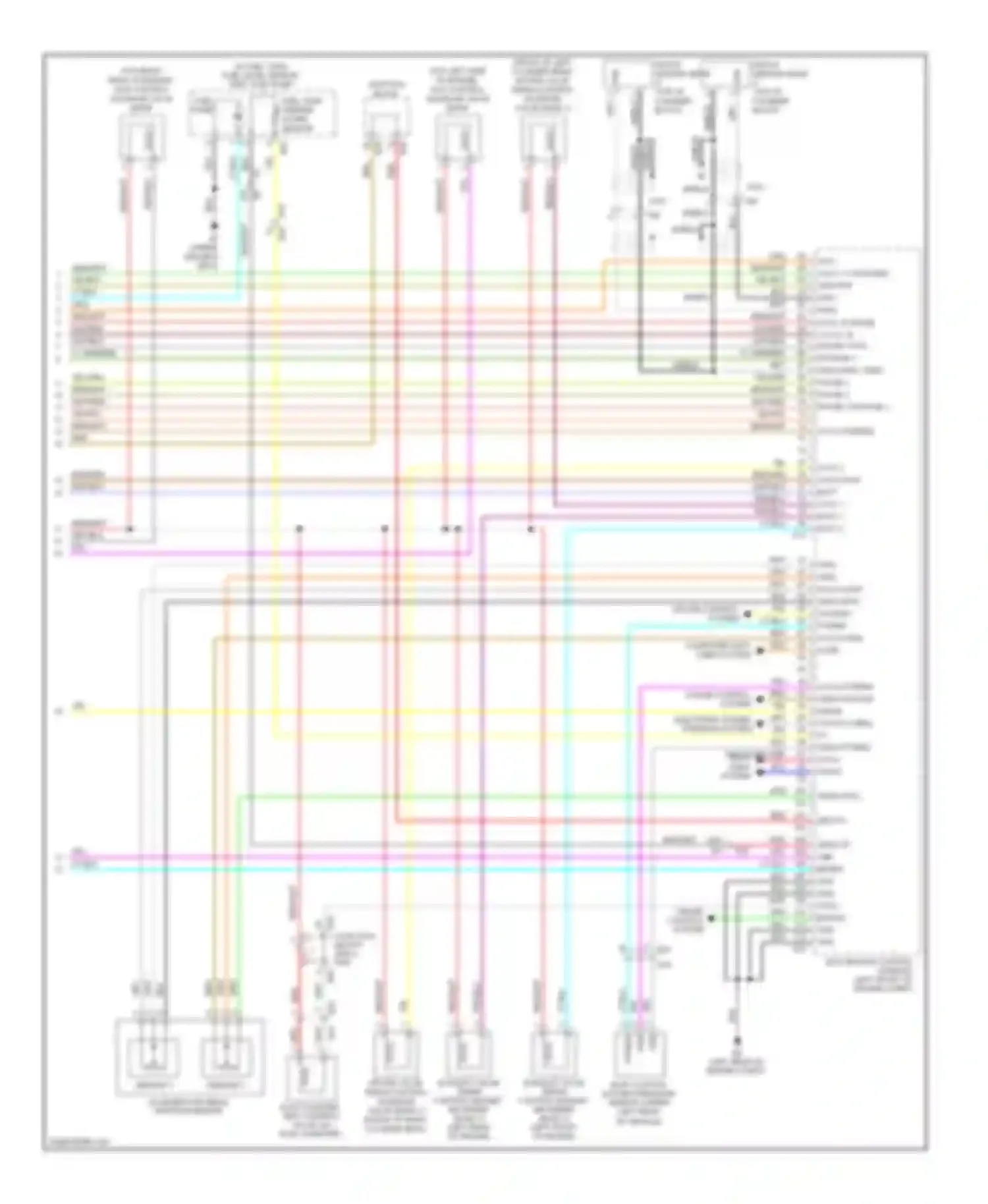 Maxima Nissan A35 (2008-2014): Wiring diagram engine performance 3.5l (4 of 4)
