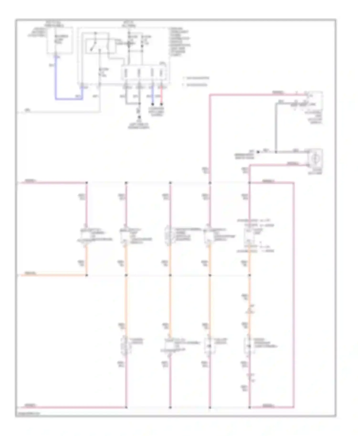 Maxima Nissan A35 (2008-2014): Instrument illumination circuit (2 of 2)
