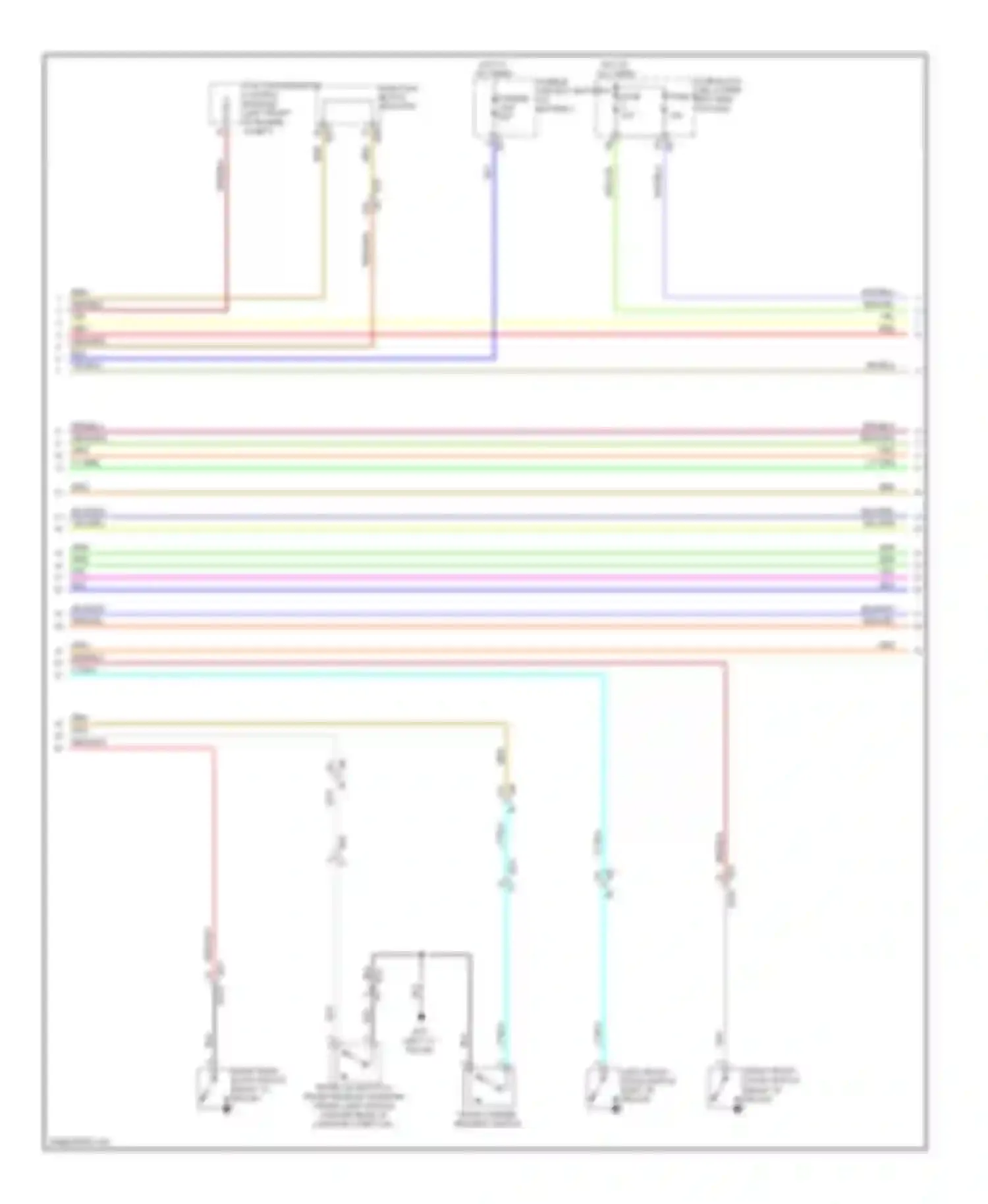 Maxima Nissan A35 (2008-2014): Power door locks circuit (3 of 4)