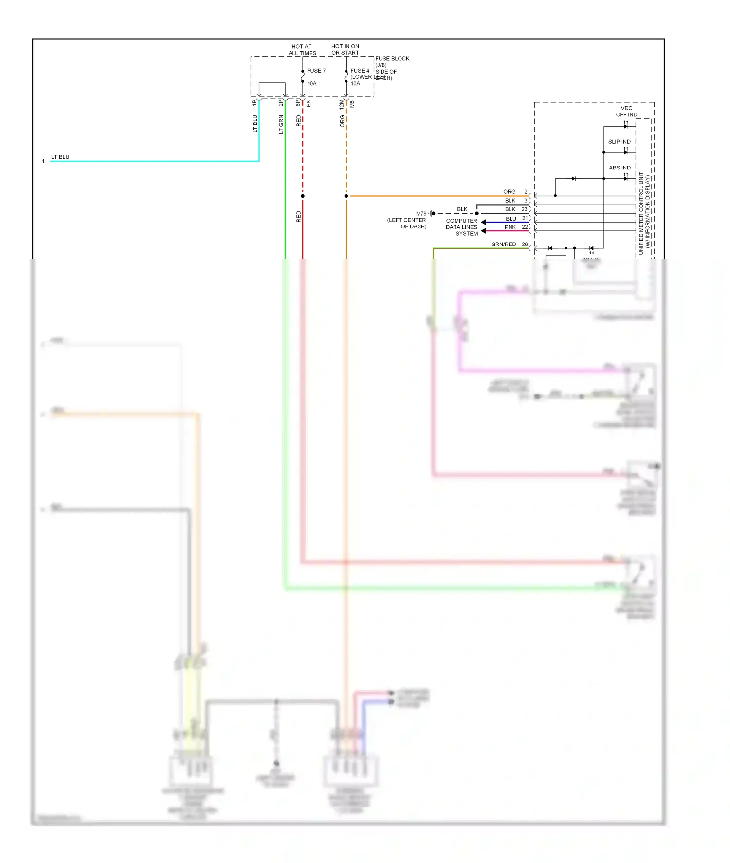 Wiring diagram blk for Nissan Maxima A35 (2008-2014) (2 of 77)