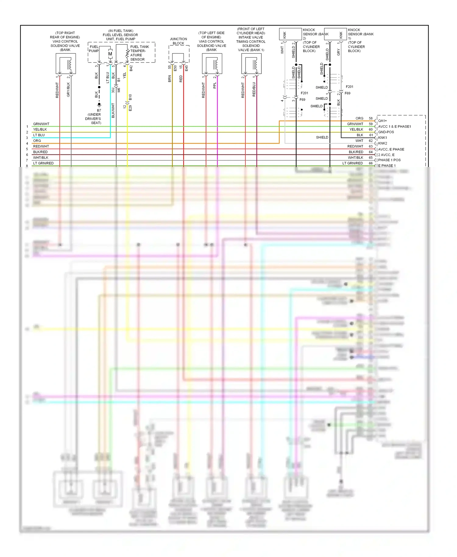 Nissan Maxima A35 (2008-2014) ecm (engine control module) (left front of engine compt) wiring diagram  (6 of 6)