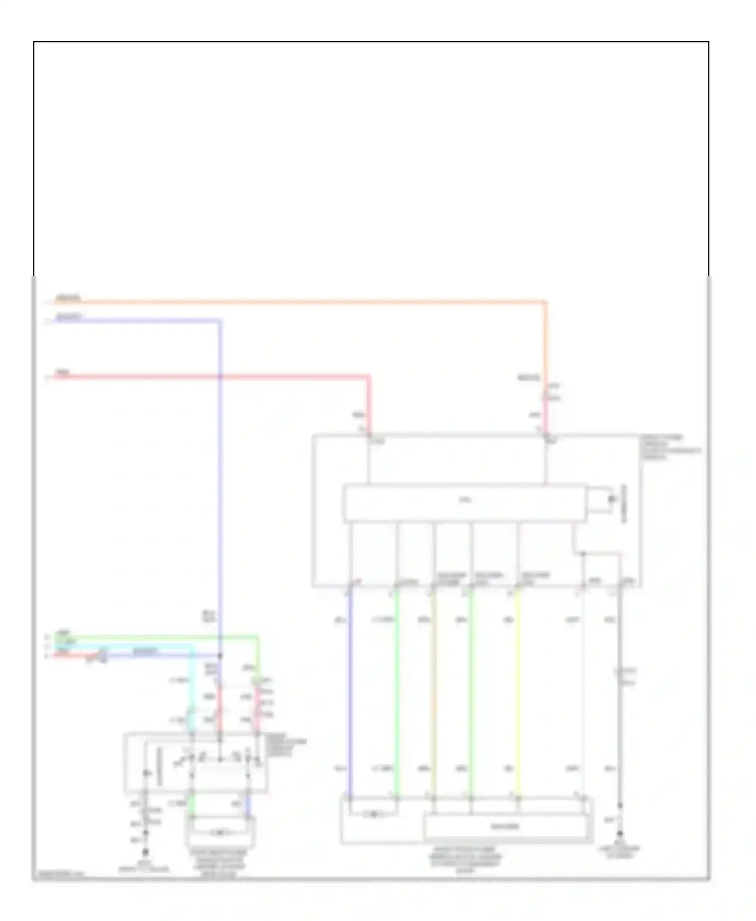 Nissan Maxima A35 (2008-2014) encoder wiring diagram  (2 of 2)