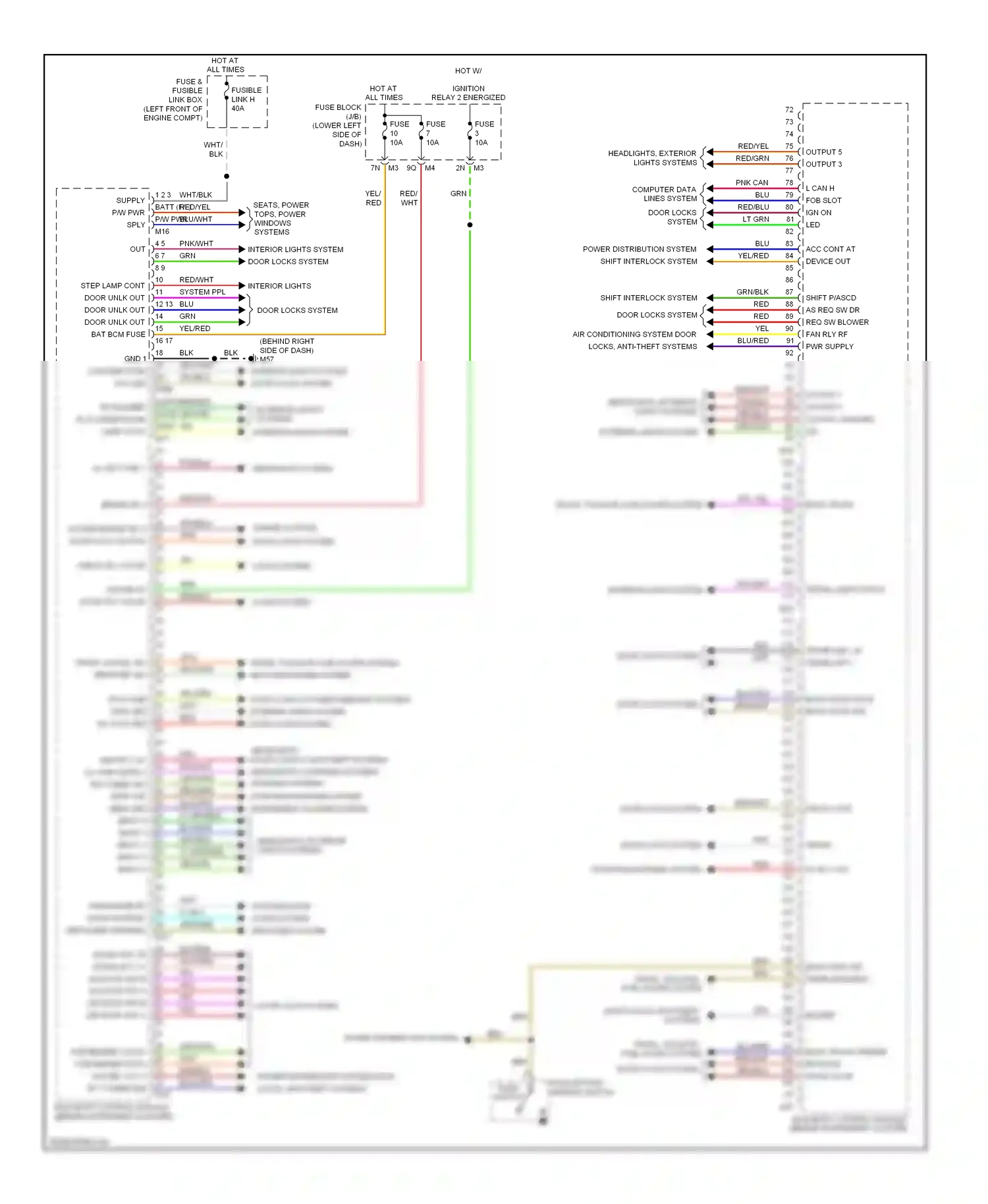 Wiring diagram fob reader clock fob reader data ign rel out 2 rf 1 tuner sig for Nissan Maxima A35 (2008-2014) (1 of 1)