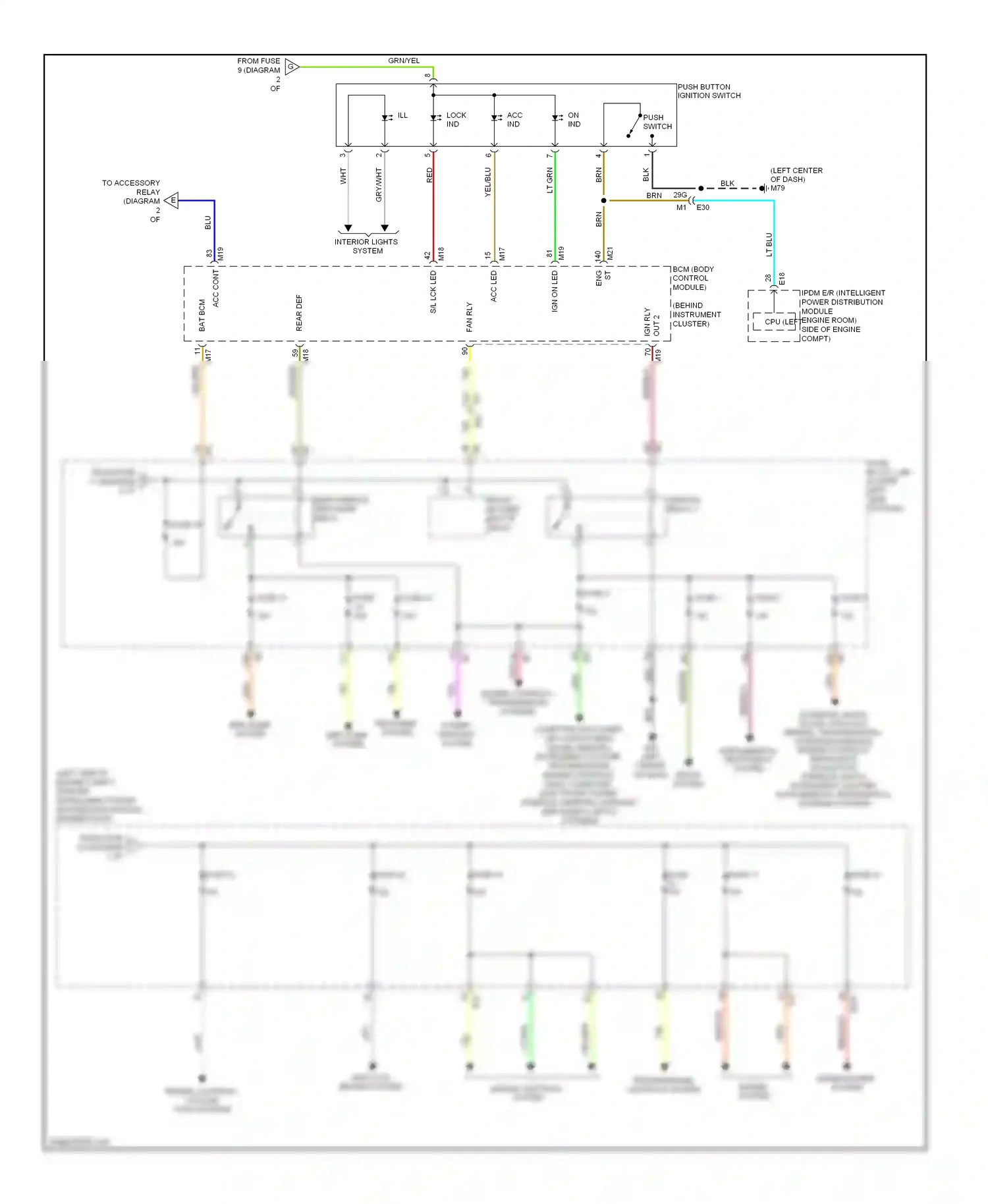 Wiring diagram fuse 3 for Nissan Maxima A35 (2008-2014) (9 of 13)
