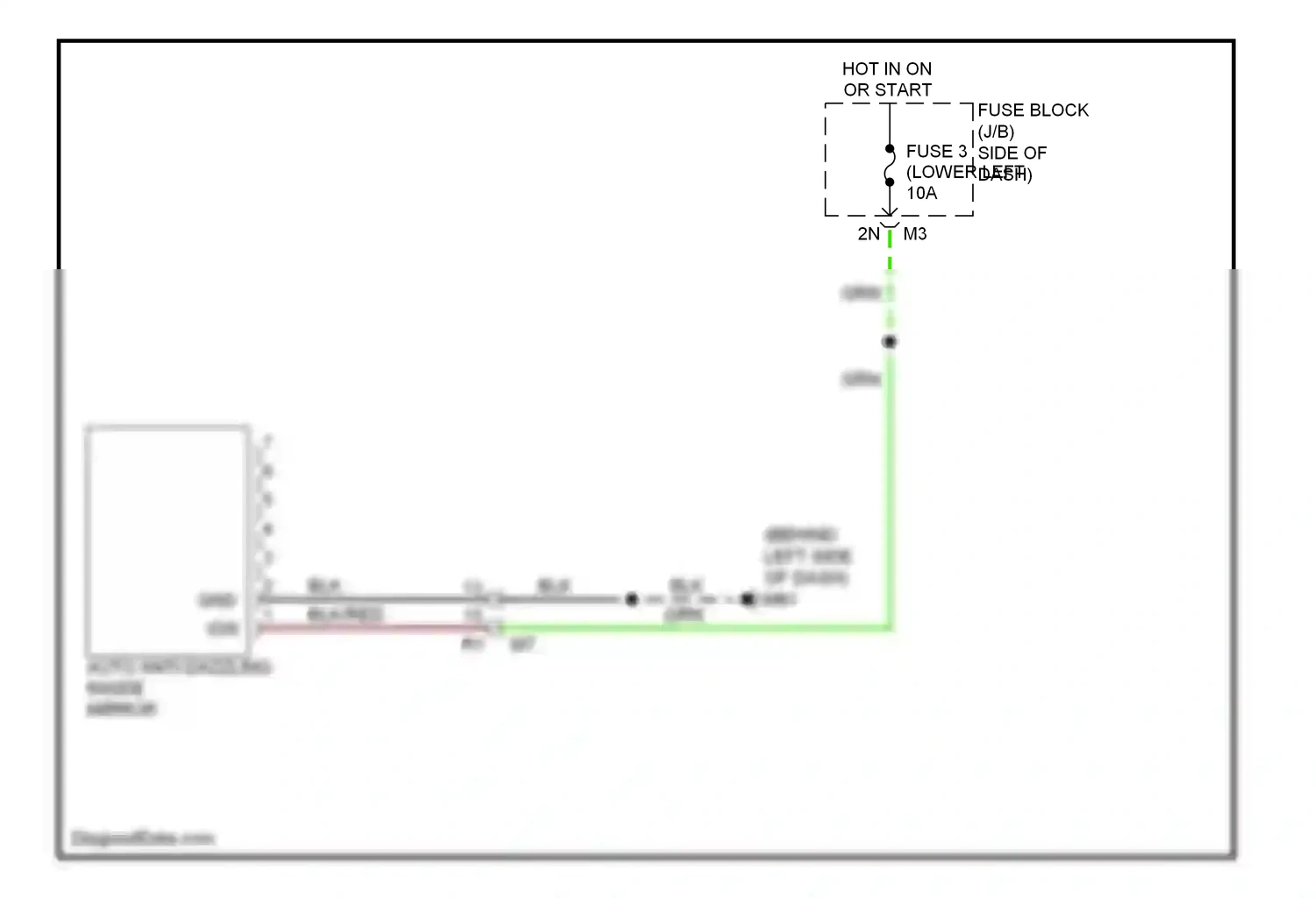 Wiring diagram grn for Nissan Maxima A35 (2008-2014) (32 of 62)