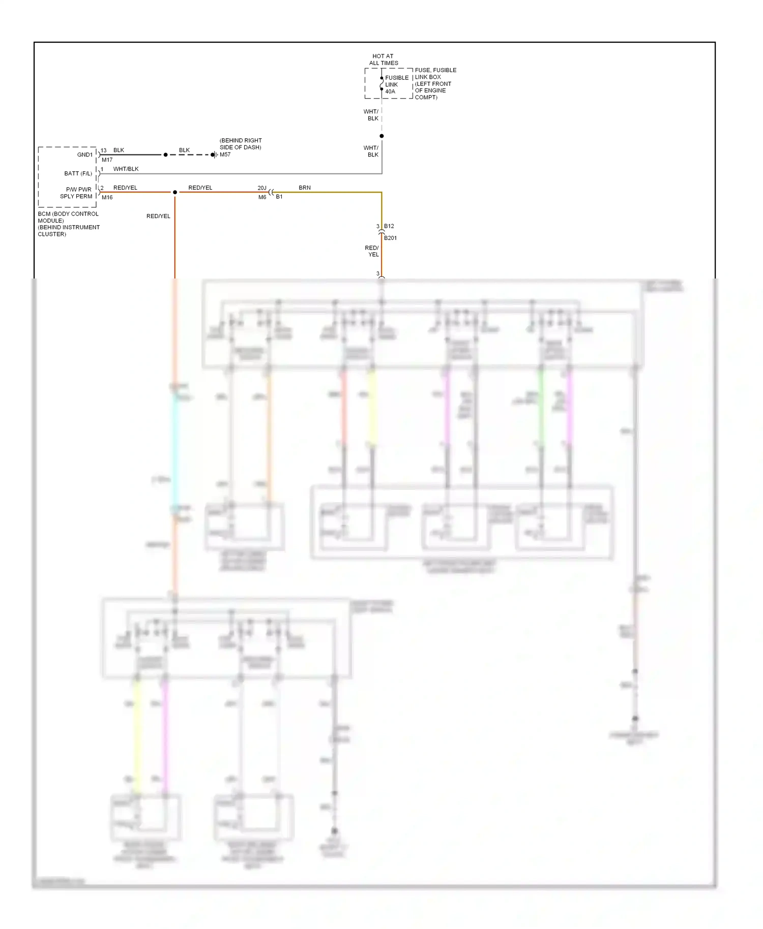 Wiring diagram gry for Nissan Maxima A35 (2008-2014) (40 of 57)