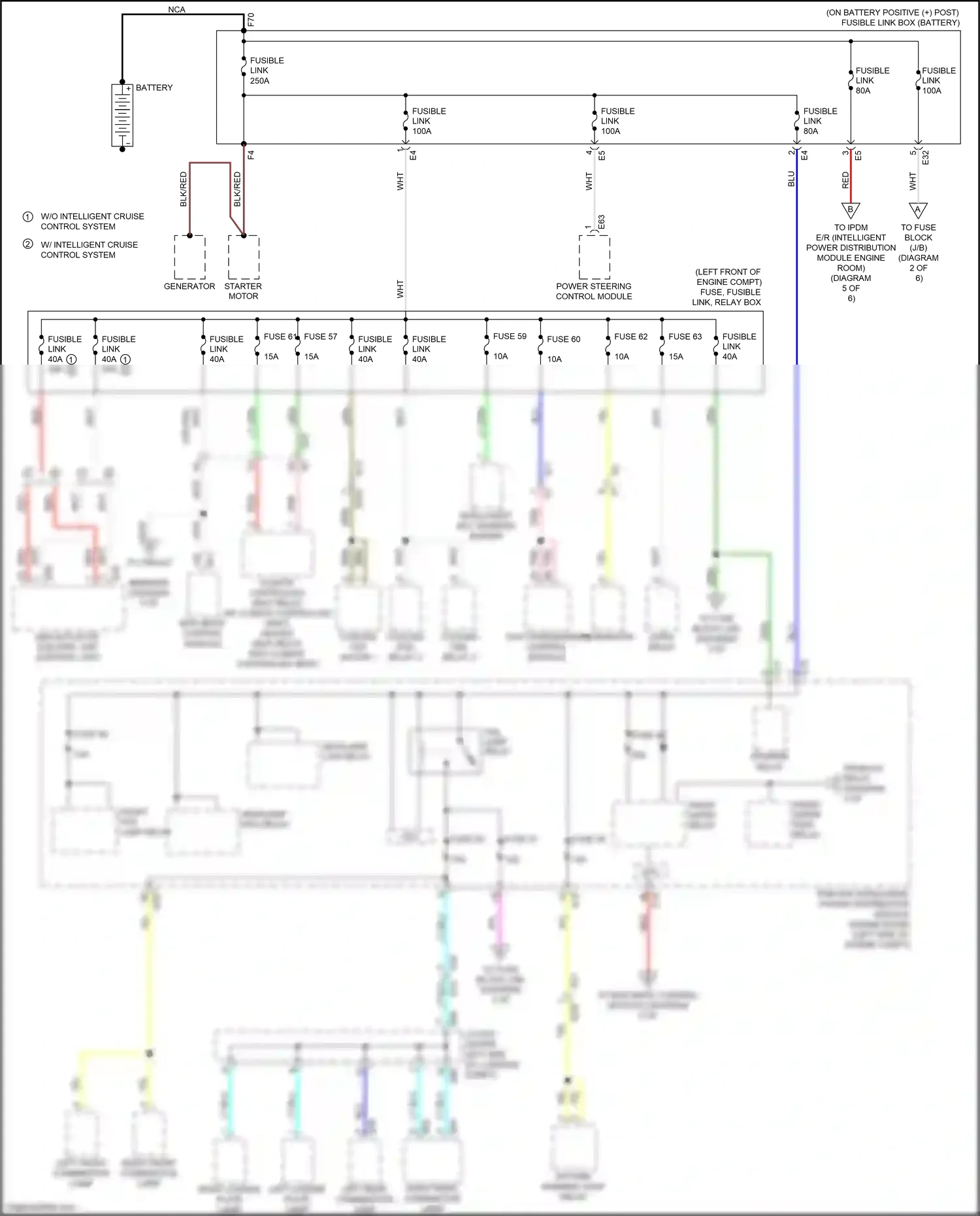 Wiring diagram blu for Nissan Maxima A36 (2015-2024) (82 of 91)