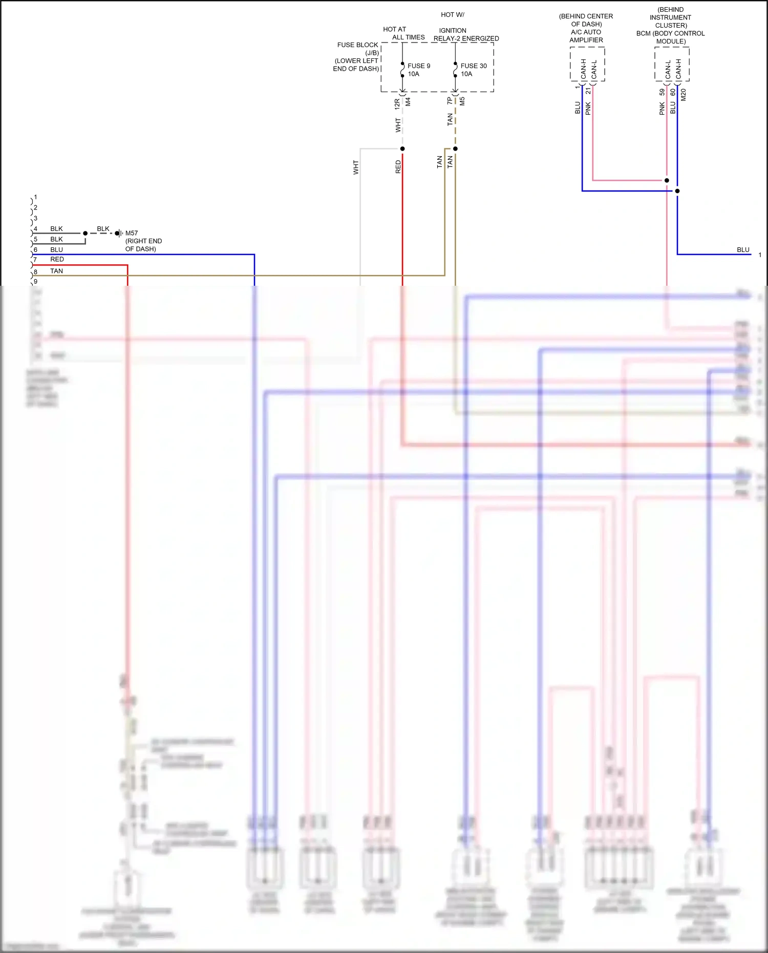Wiring diagram can l for Nissan Maxima A36 (2015-2024) (7 of 54)