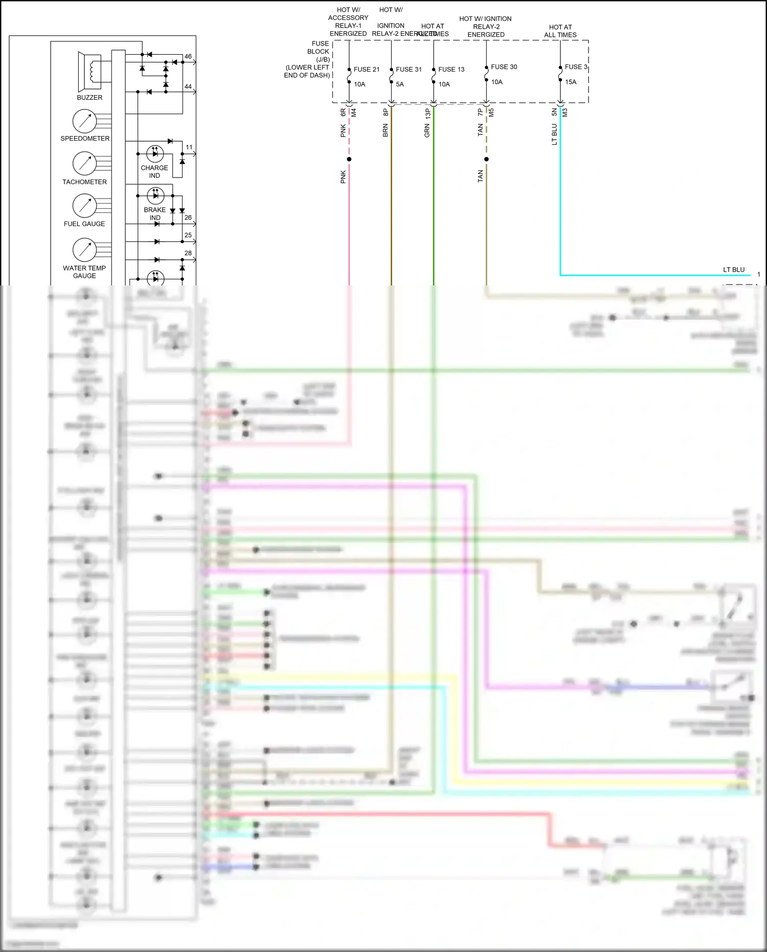 Wiring diagram computer data lines system for Nissan Maxima A36 (2015-2024) (28 of 62)