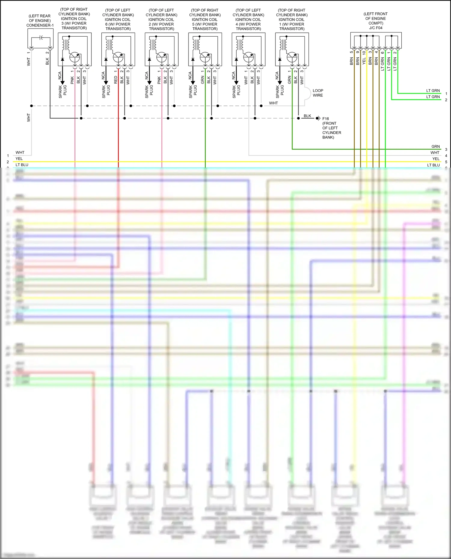 Wiring diagram loop wire for Nissan Maxima A36 (2015-2024) (1 of 1)
