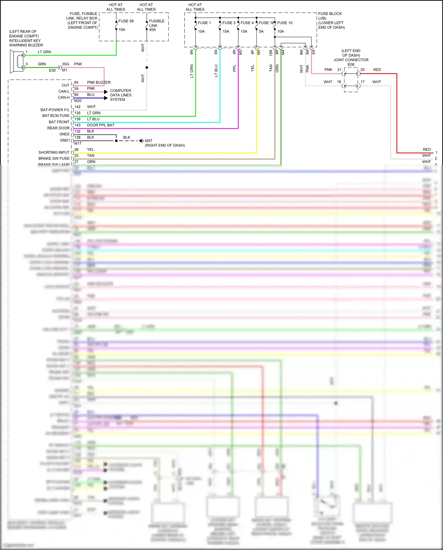 Wiring diagram rf nimoco for Nissan Maxima A36 (2015-2024) (3 of 5)