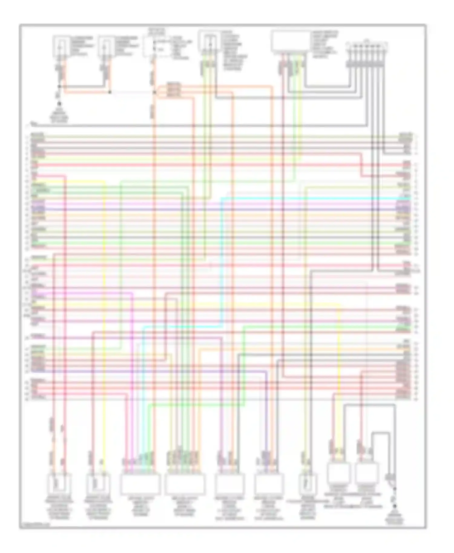 Murano Nissan Z50 (2002-2008): Wiring diagram engine performance 3.5l (3 of 4)