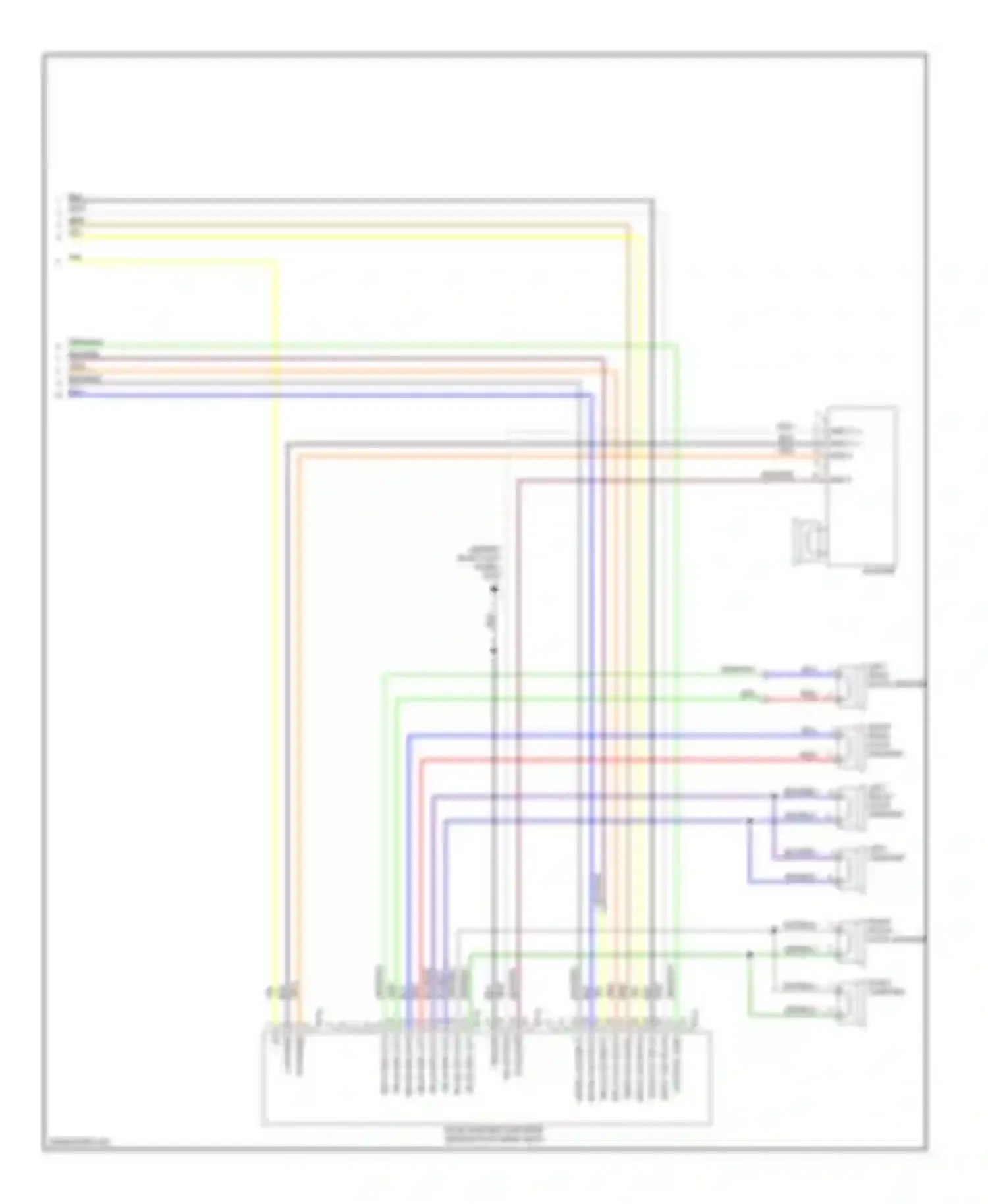 Murano Nissan Z50 (2002-2008): Radio circuit, bose (3 of 3)